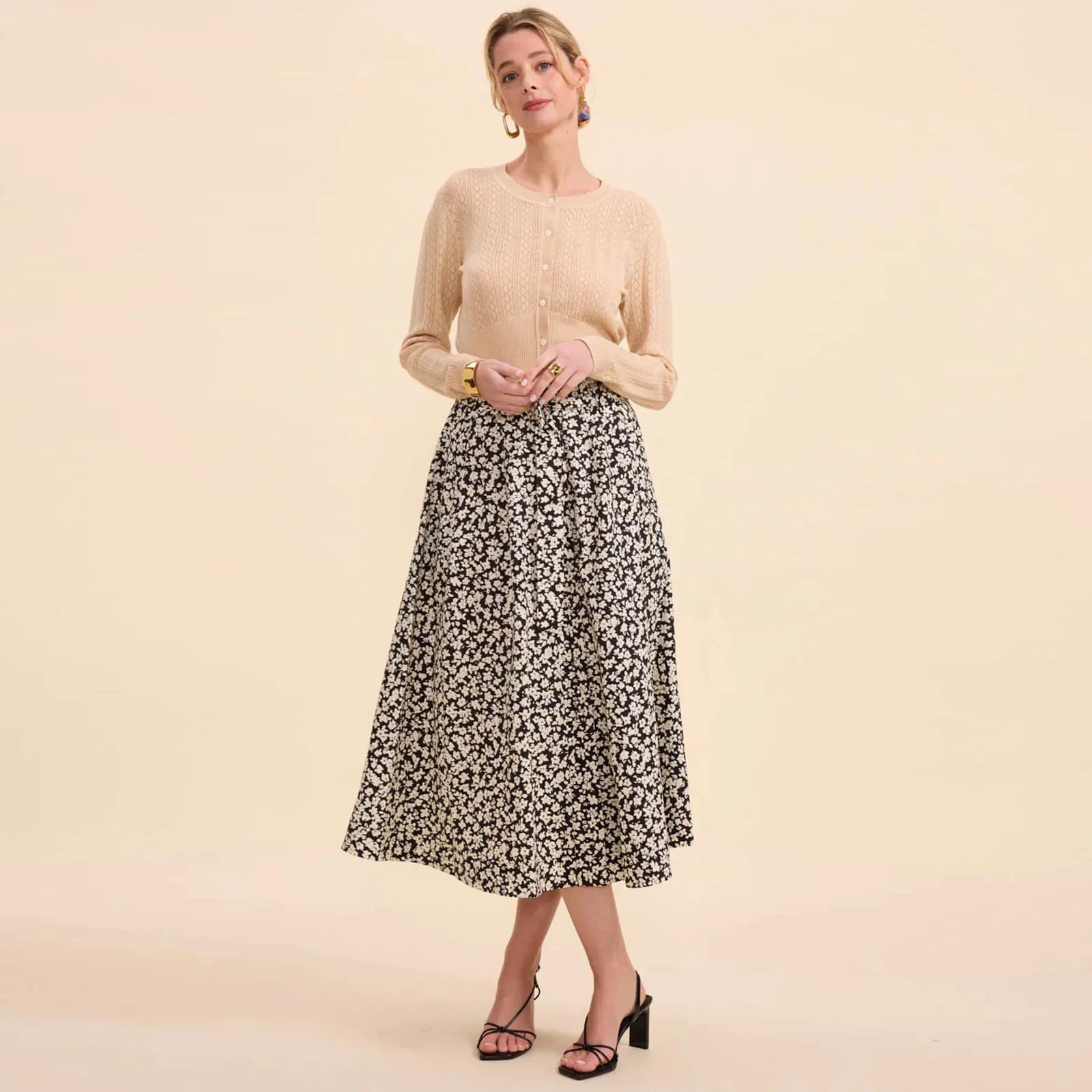 Astrid Skirt mini flowers