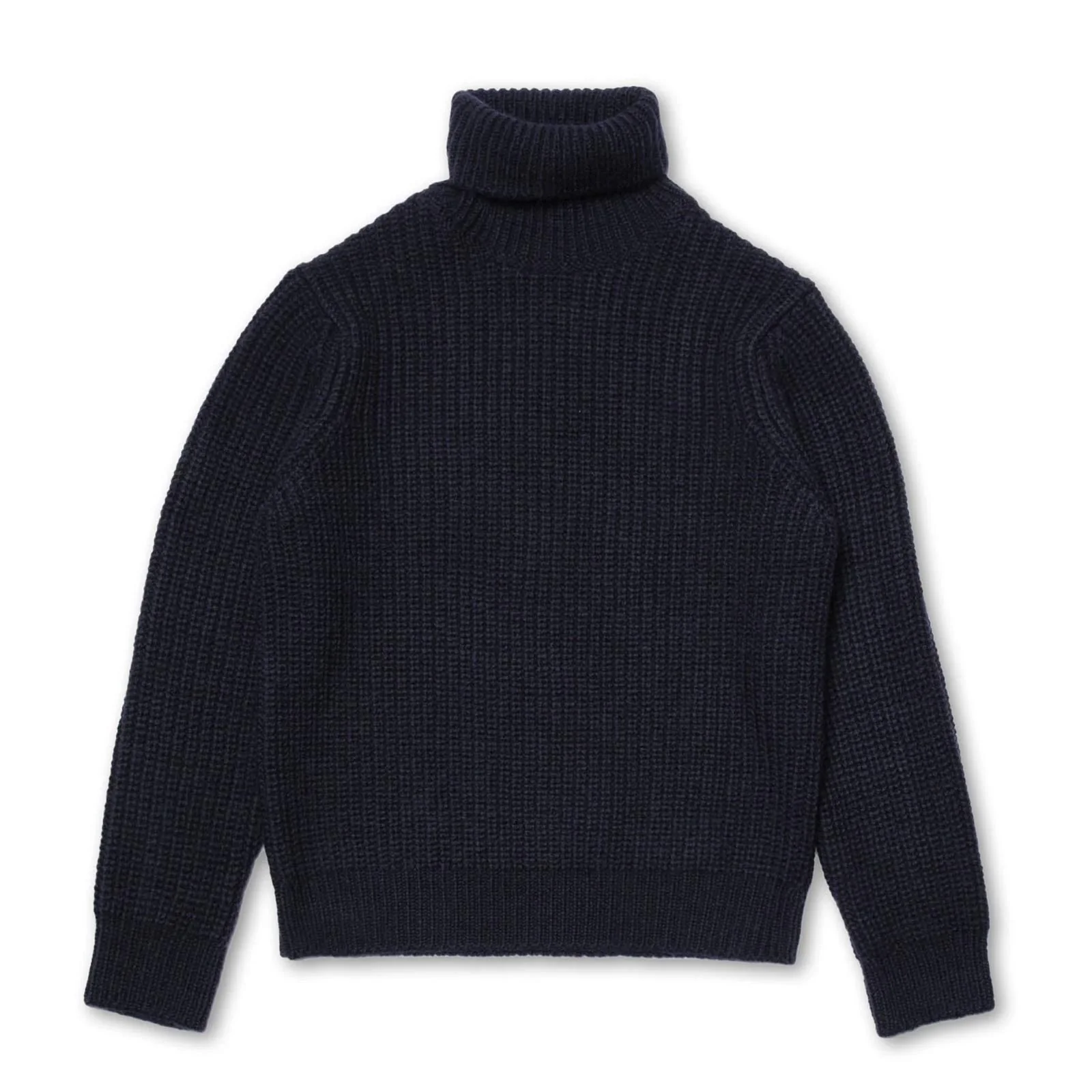 August Chunky Rollneck Knit navy - Image 3
