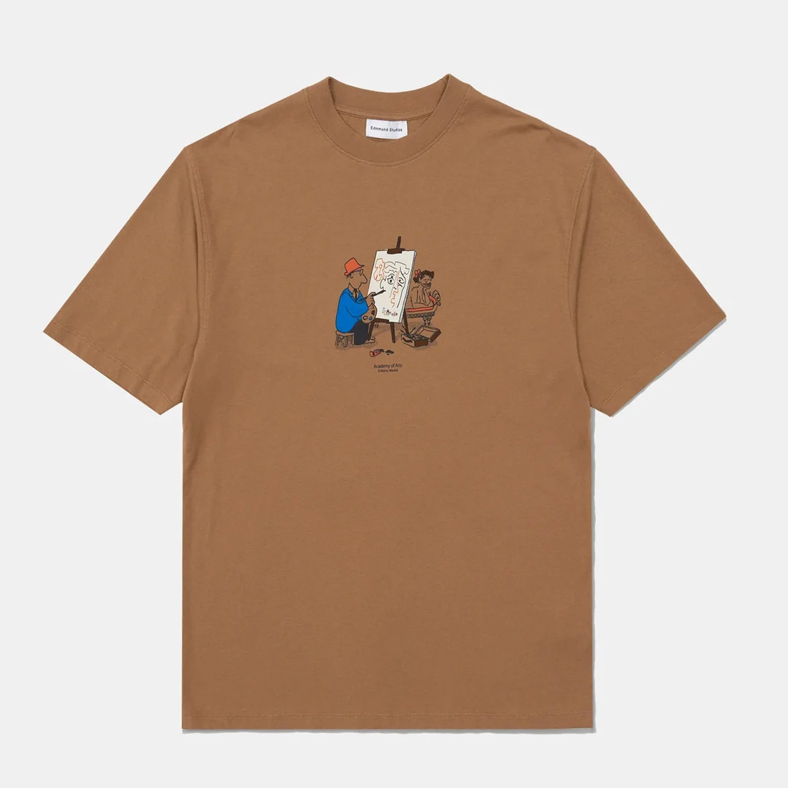 Avant Garde Tee plain brown
