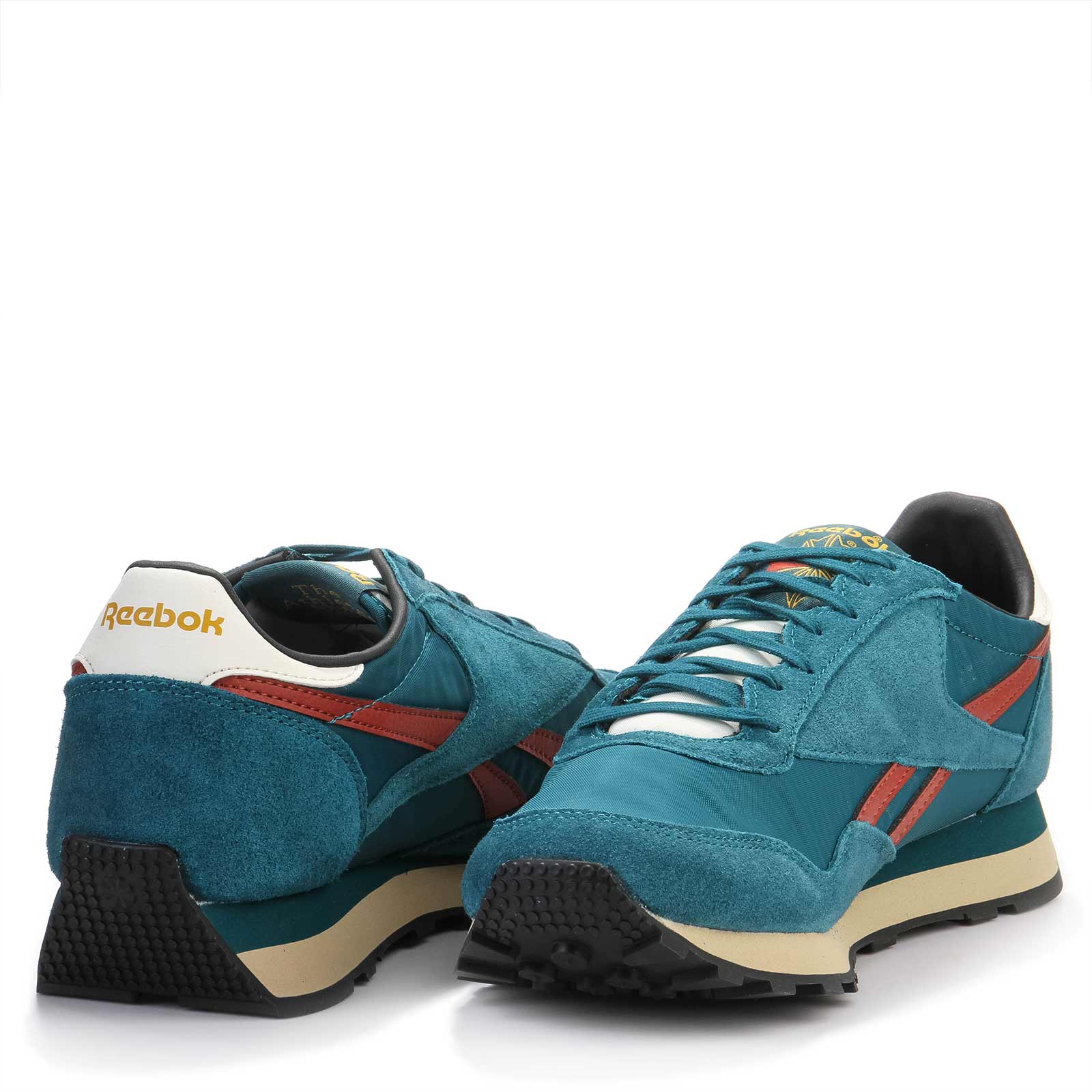 Aztec II Runner teal/beige/red - Image 3
