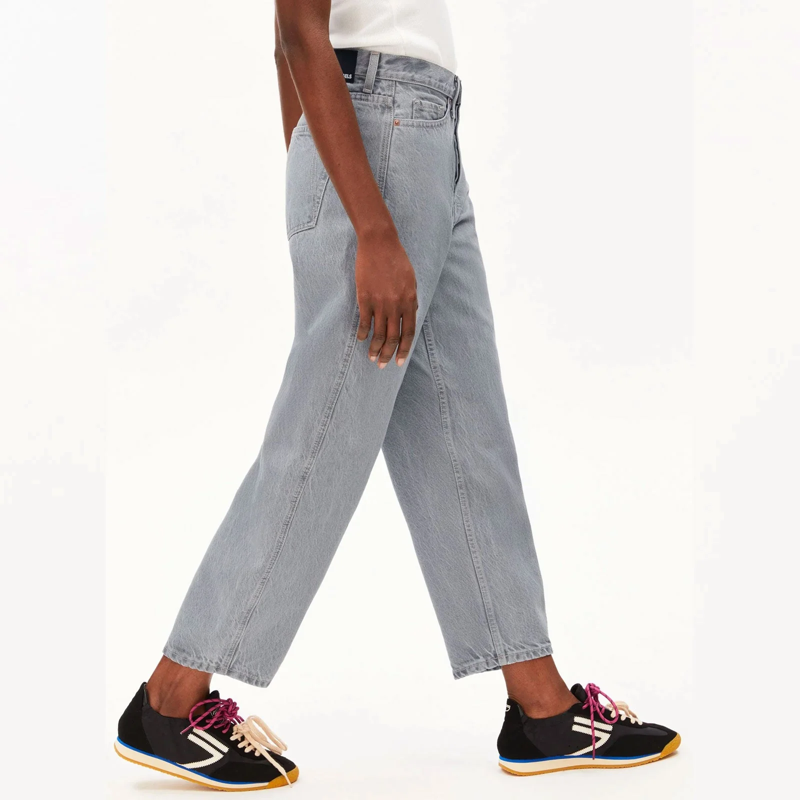 Baarly Barrel Jean High Waist Loose Fit grey - Image 4
