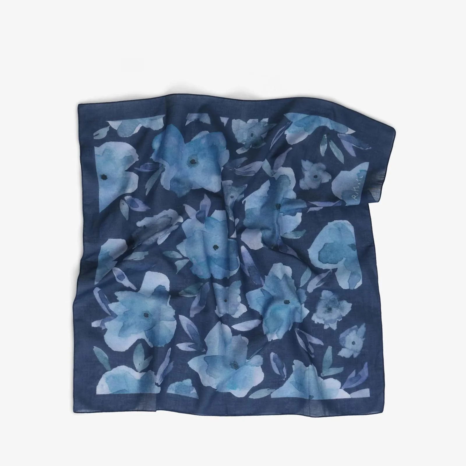 Bandana Navy Flower