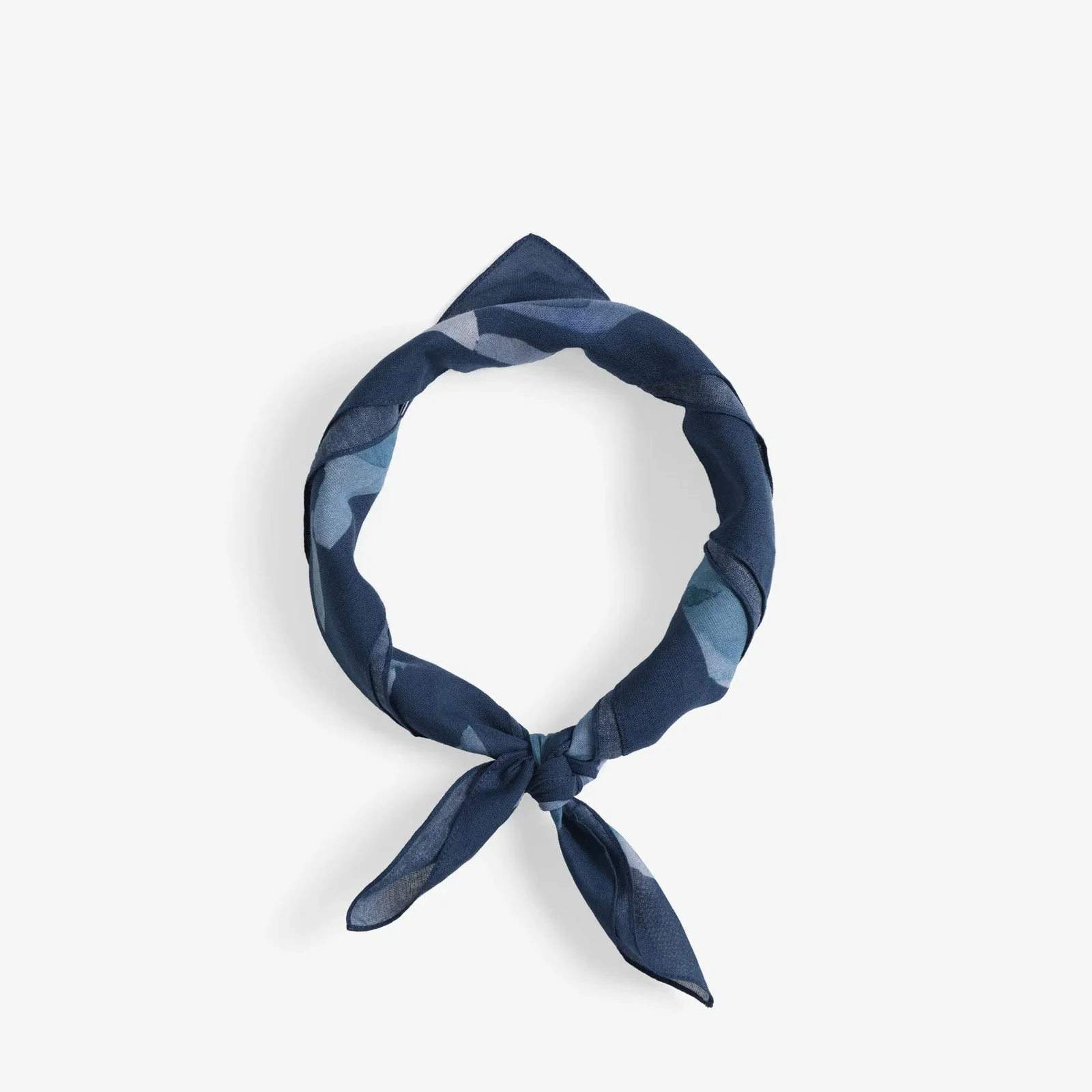 Bandana Navy Flower - Image 2