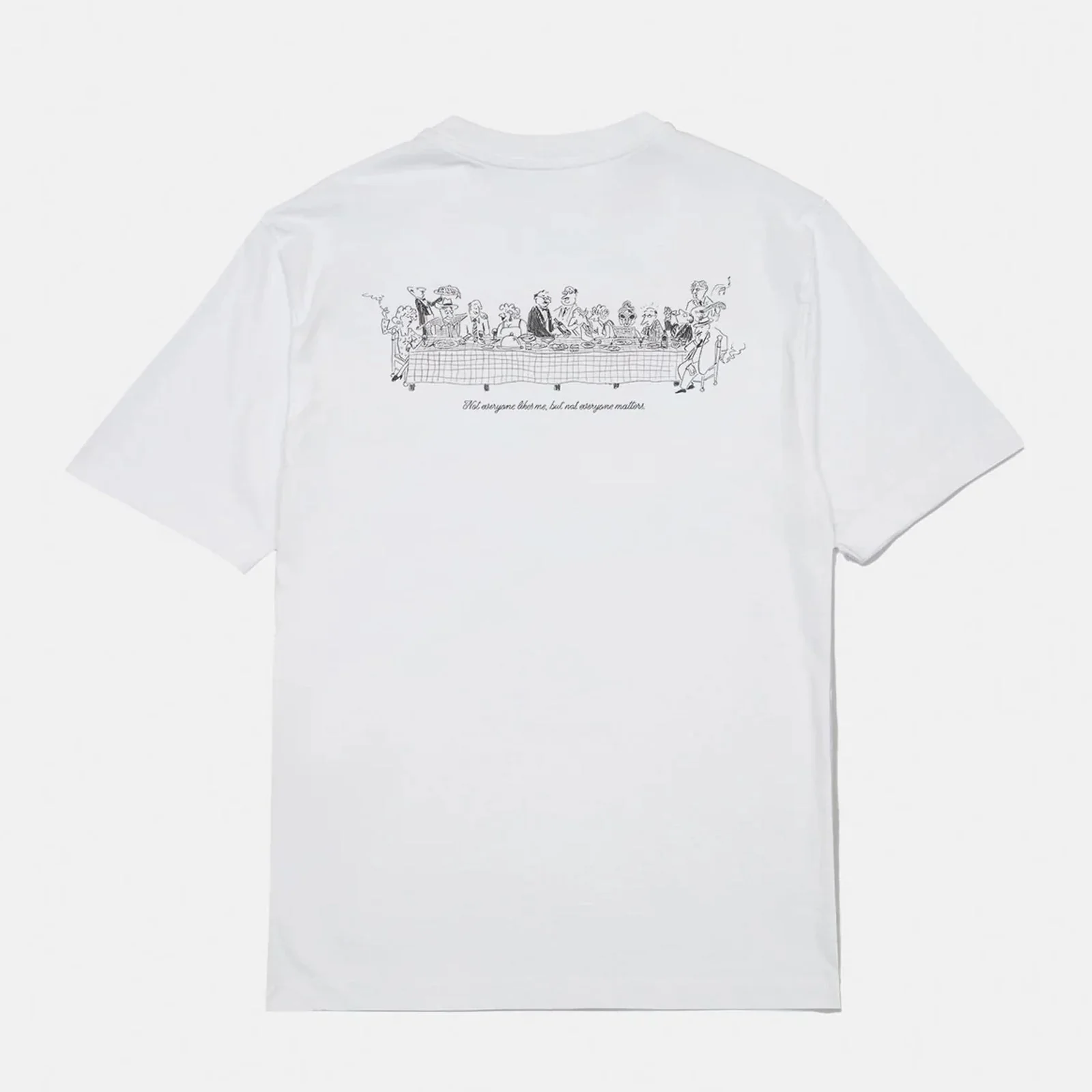 Banquet Hall Tee plain white - Image 2