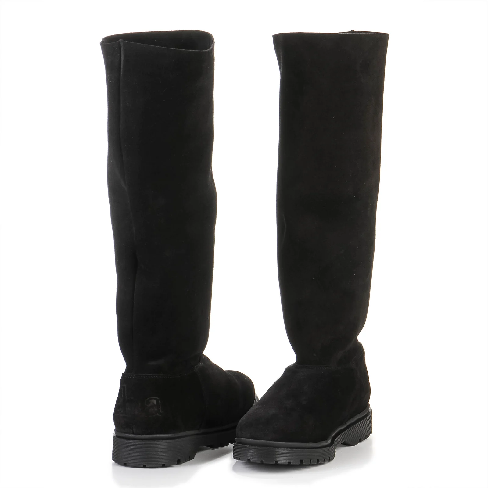 Basic Baggy Tall Suede black - Image 3
