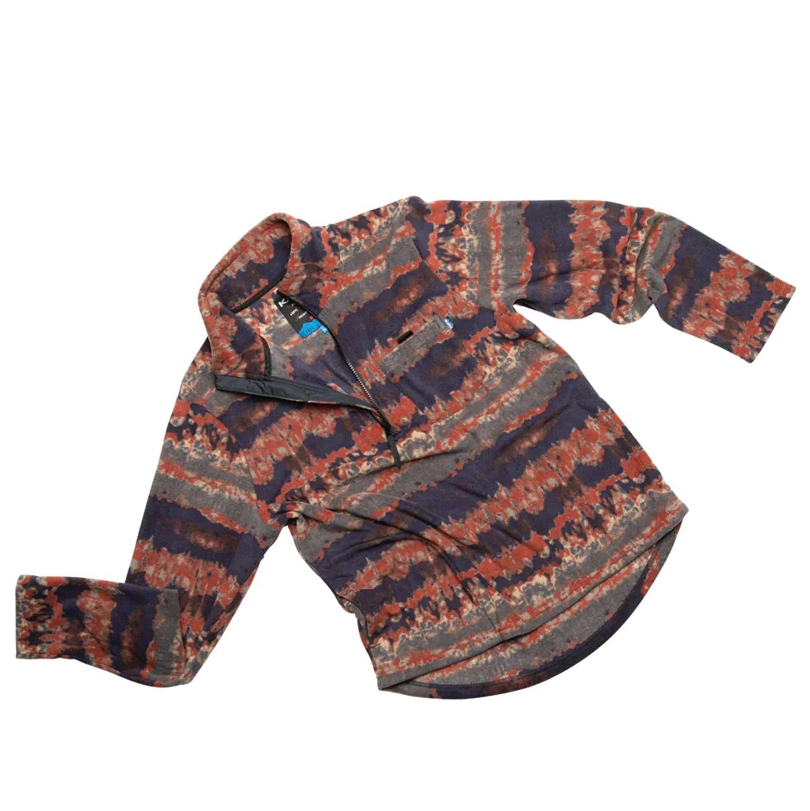 Bay Ridge Fleece Quarter Zip duff tie dye - Image 2
