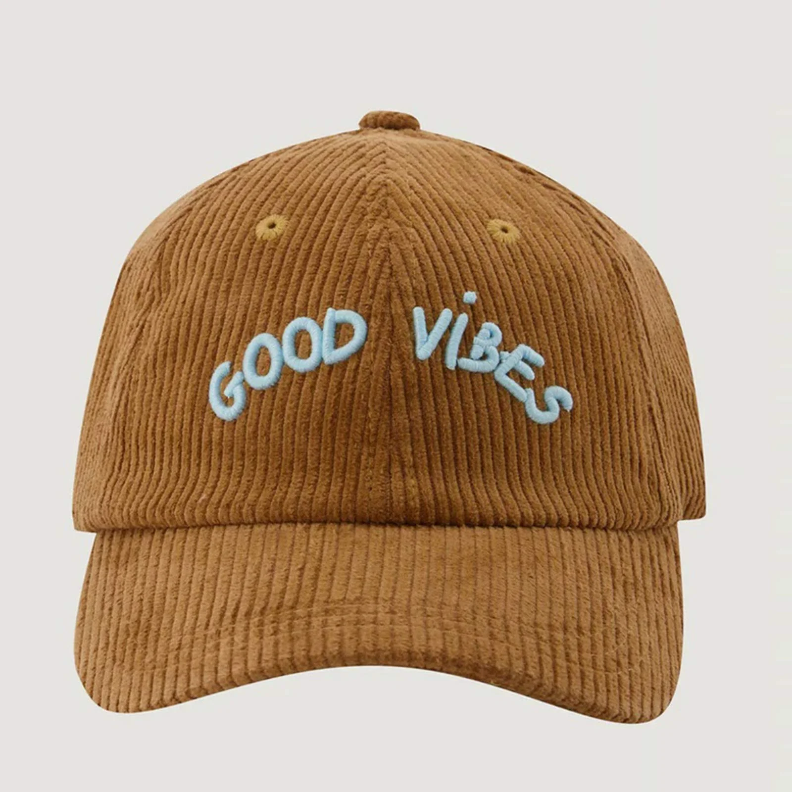 Beaumont Good Vibes Cord Cap velvet tan - Image 3