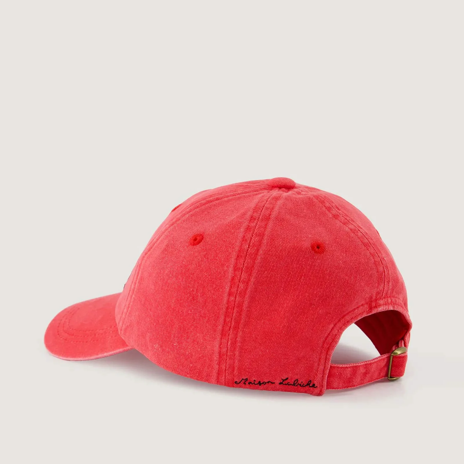 Beaumont I Love La Vie twill poppy washed - Image 2
