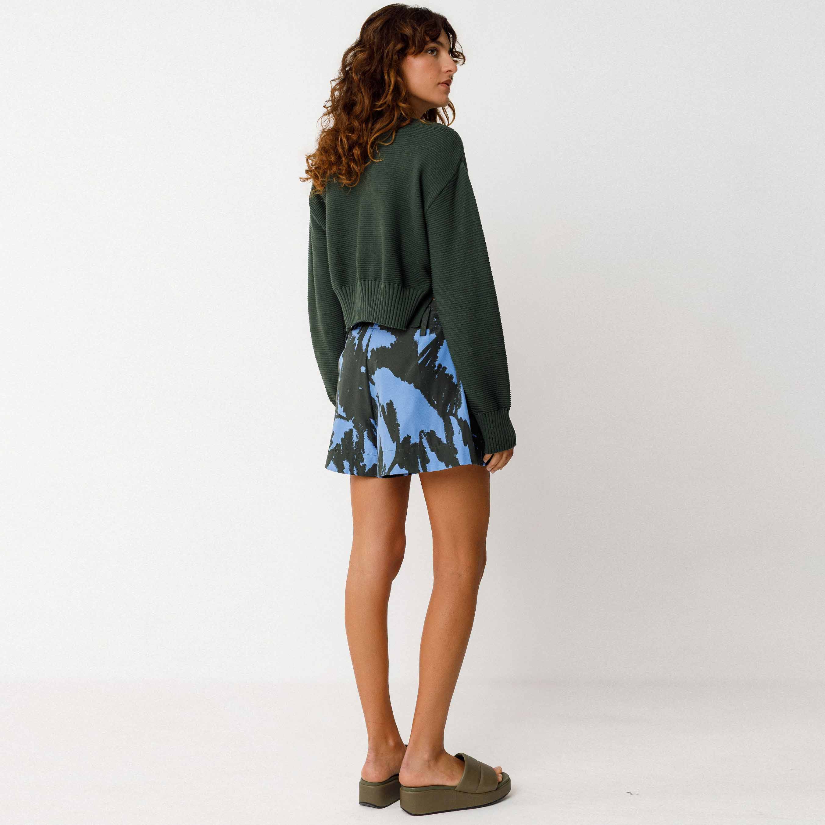 Belene Cardigan bottle green - Image 2