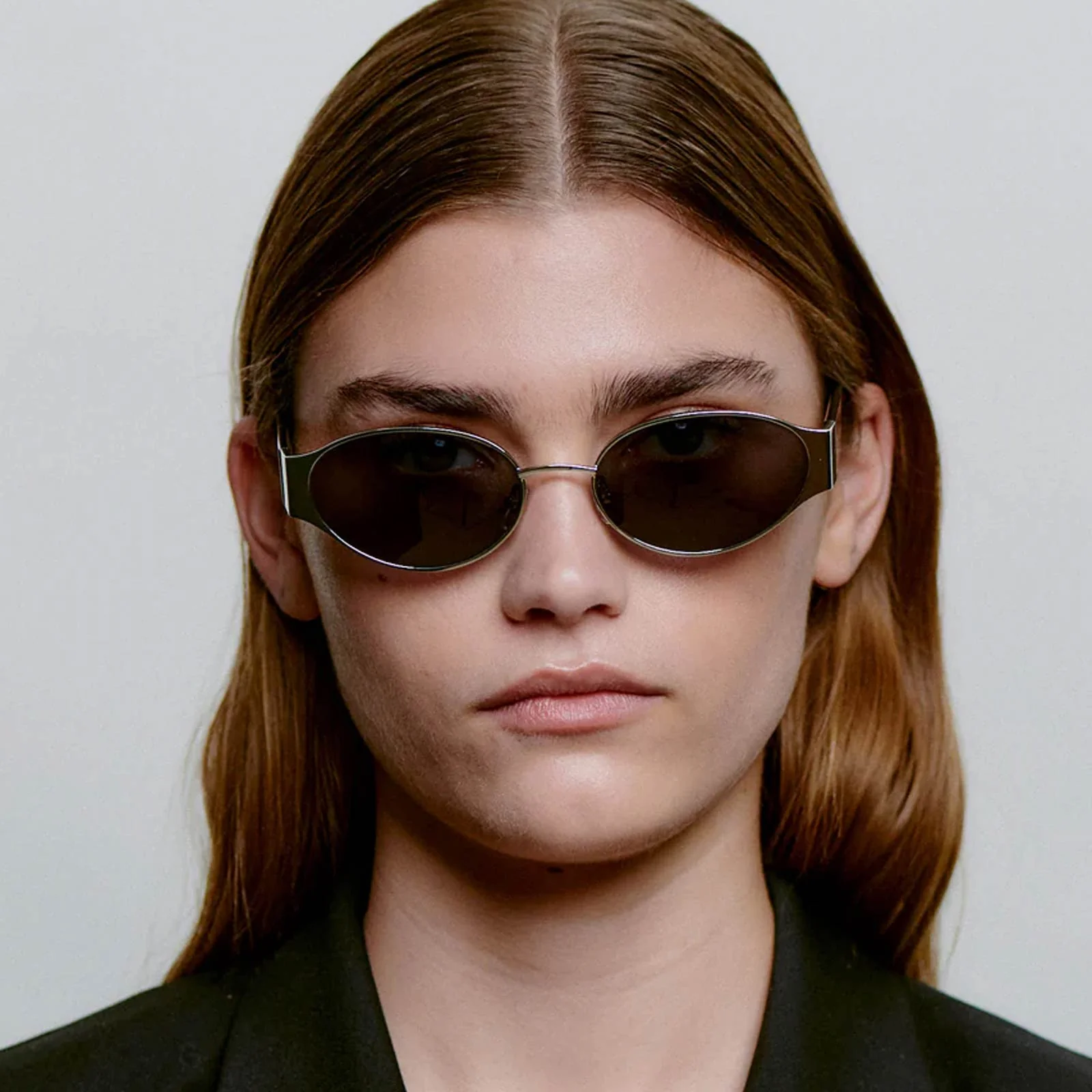 Bella Sunglasses silver black - Image 2
