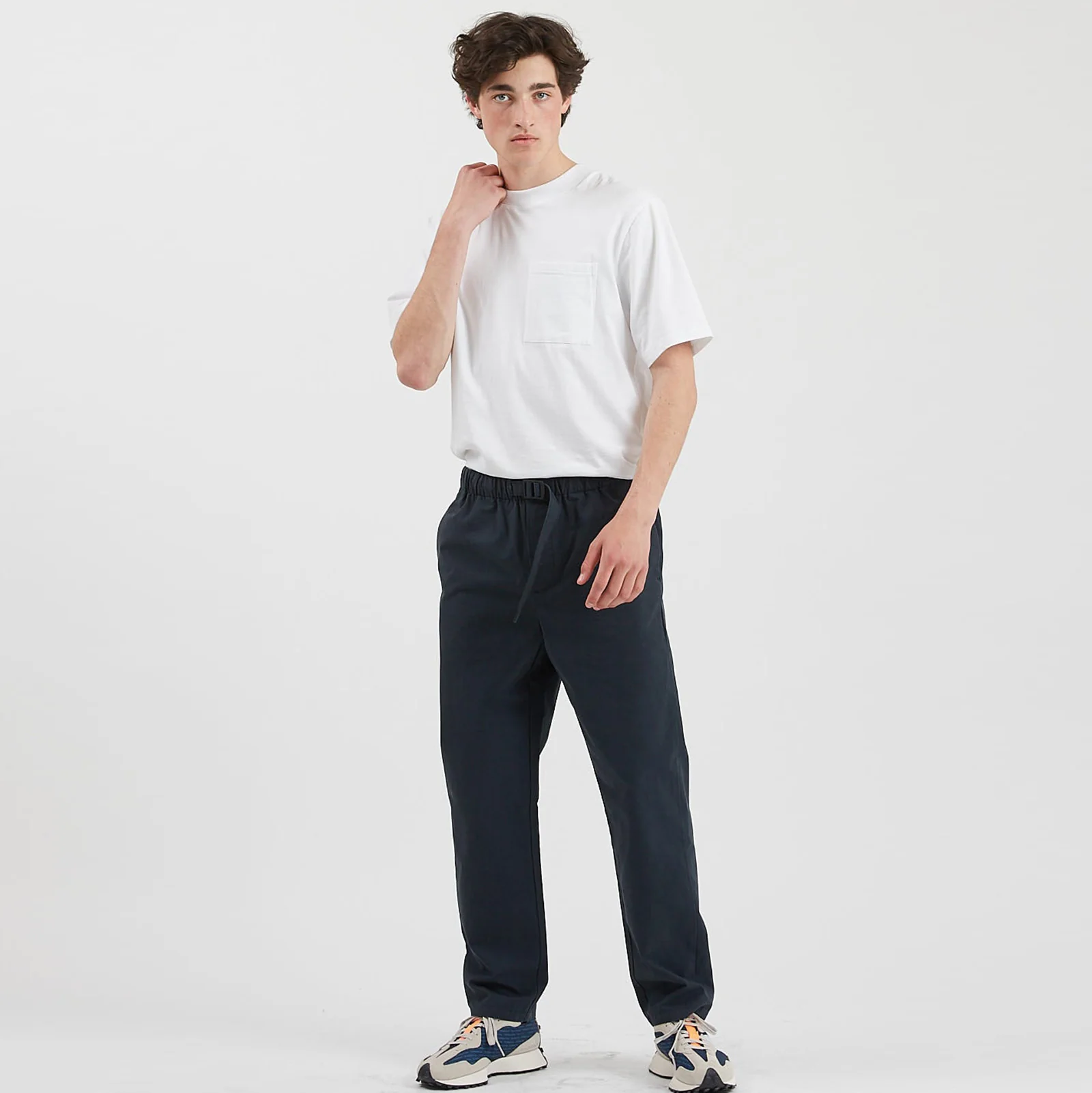 Belt Pants navy blazer - Image 2