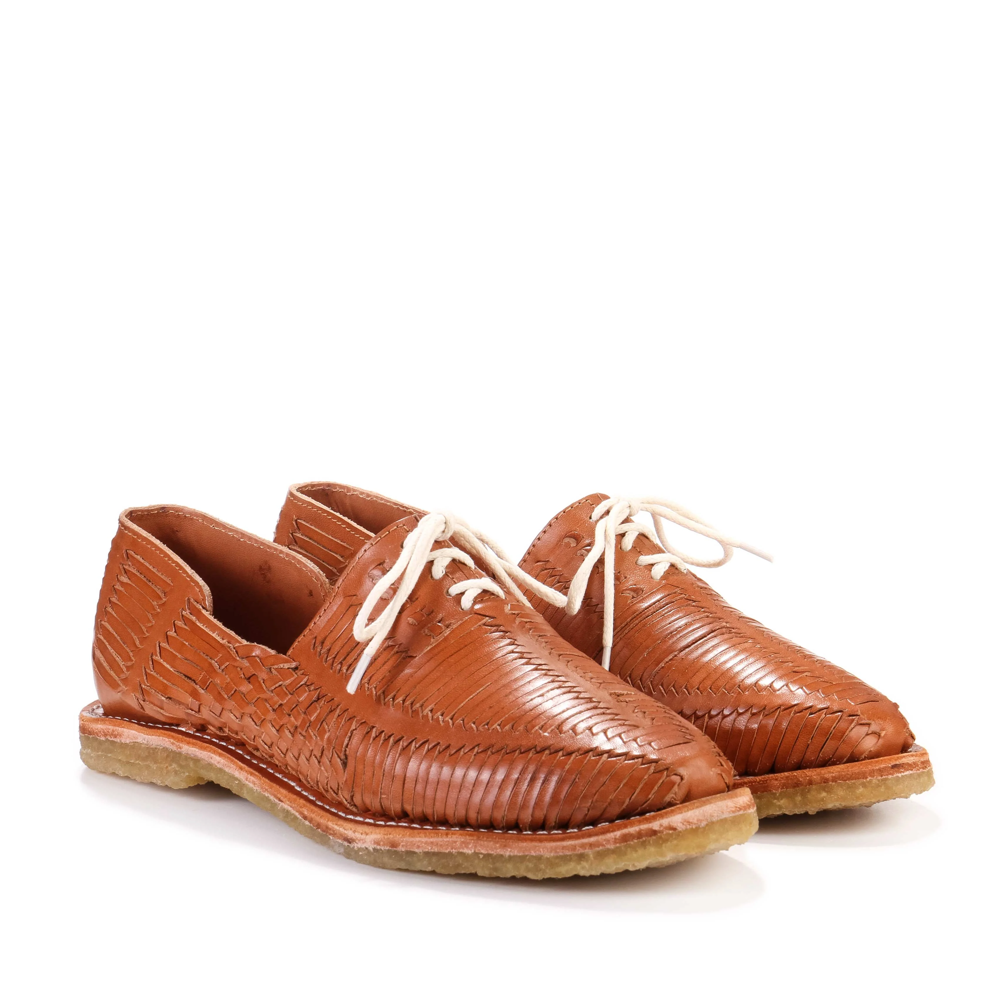 Benito Natural Crepe Shoe cognac - Image 2