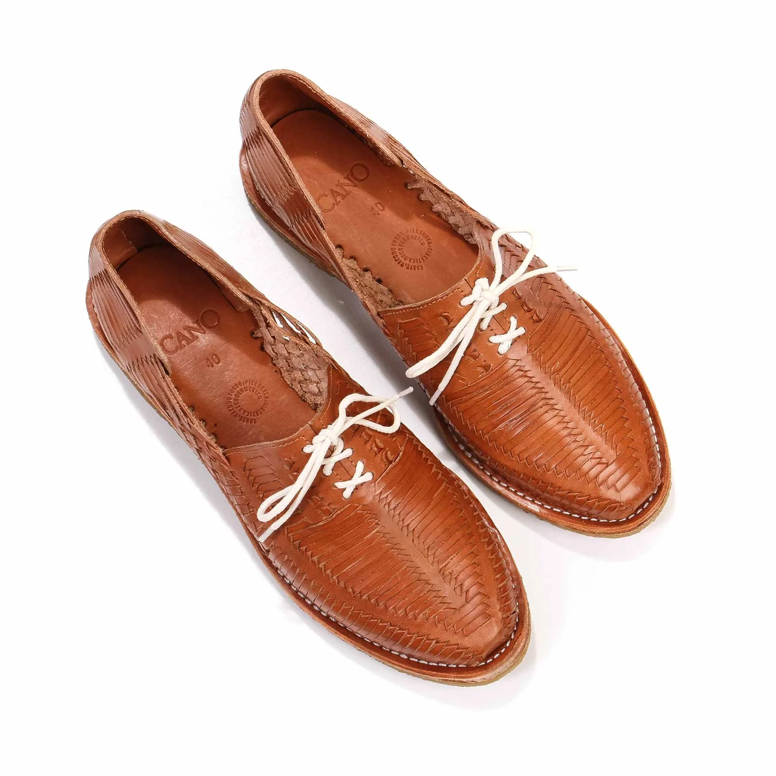 Benito Natural Crepe Shoe cognac - Image 4