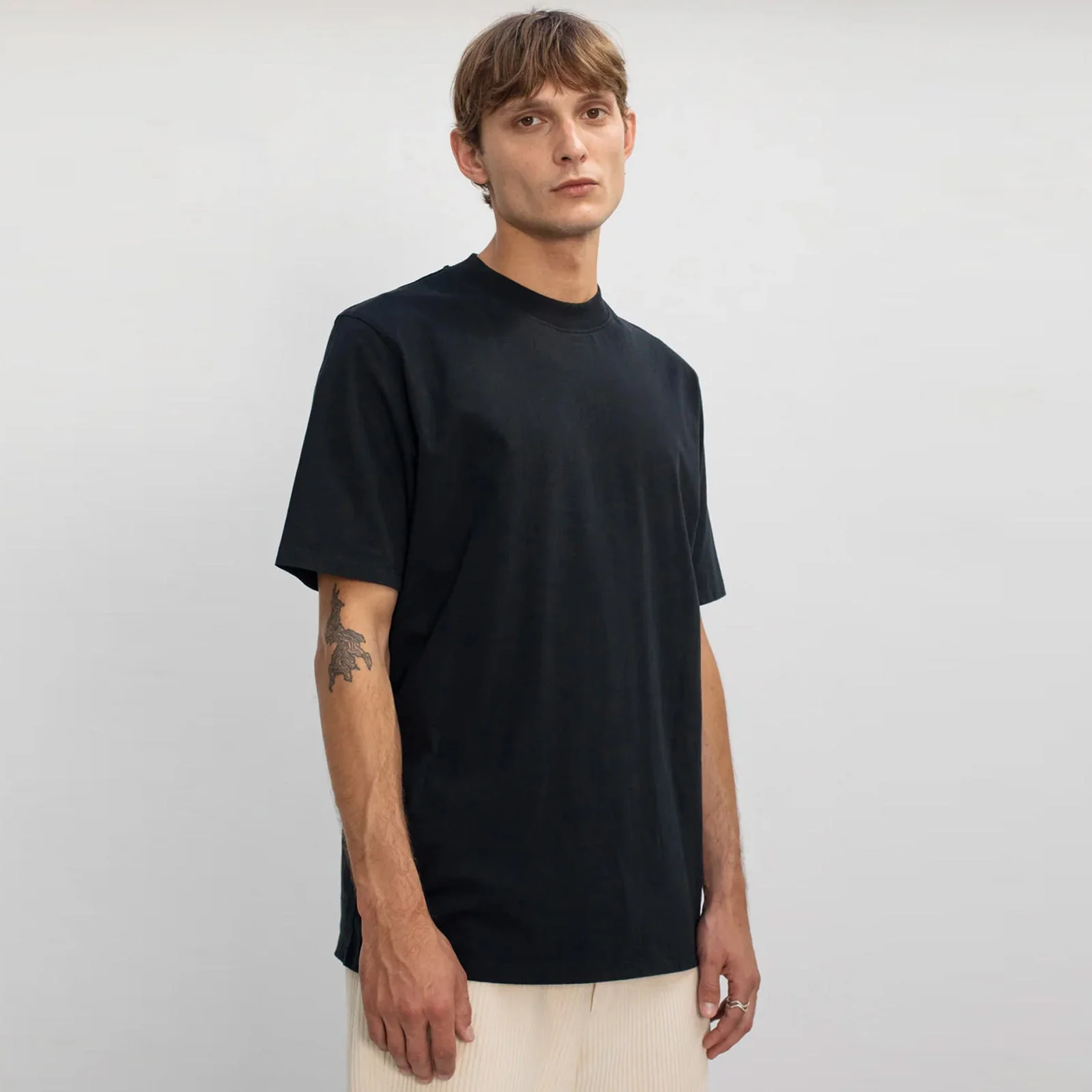 Big Collar T-Shirt true black