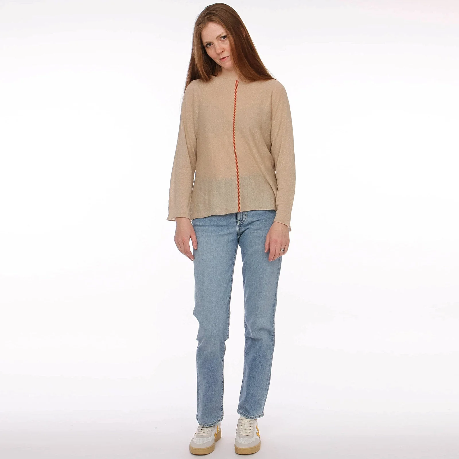 Bilkis Linen Shirt beige - Image 3