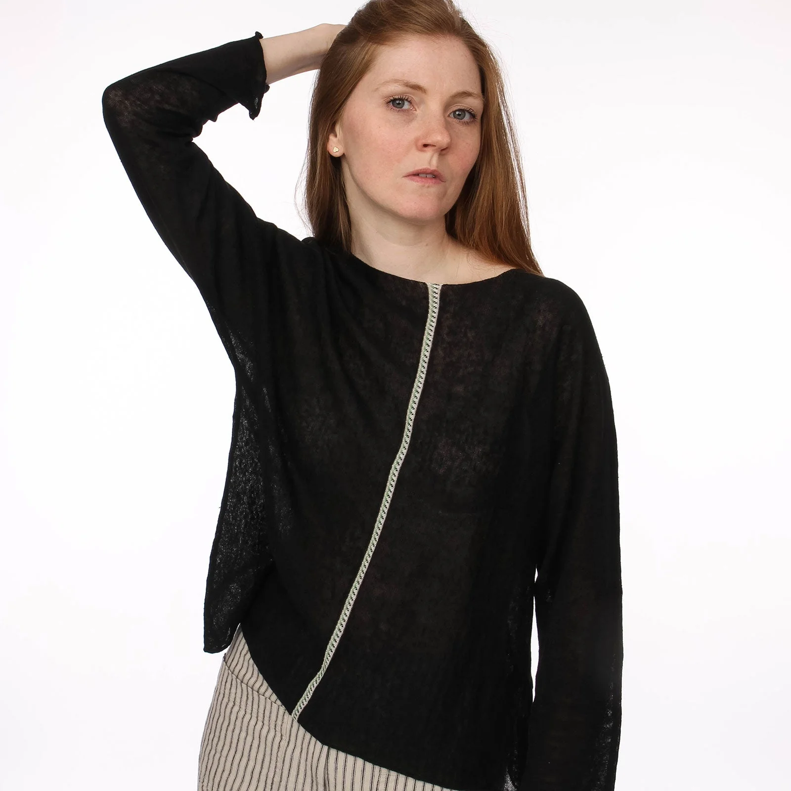 Bilkis Linen Shirt ebene - Image 4