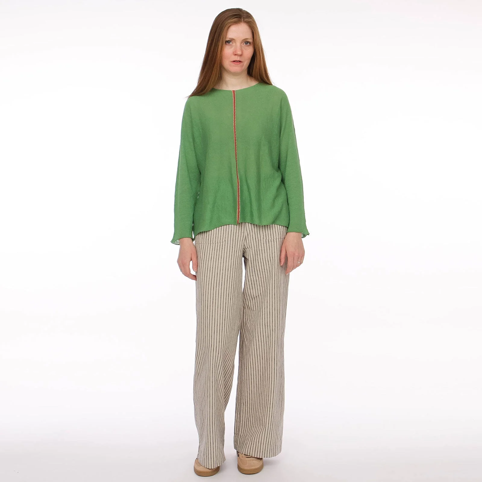 Bilkis Linen Shirt prairie - Image 3