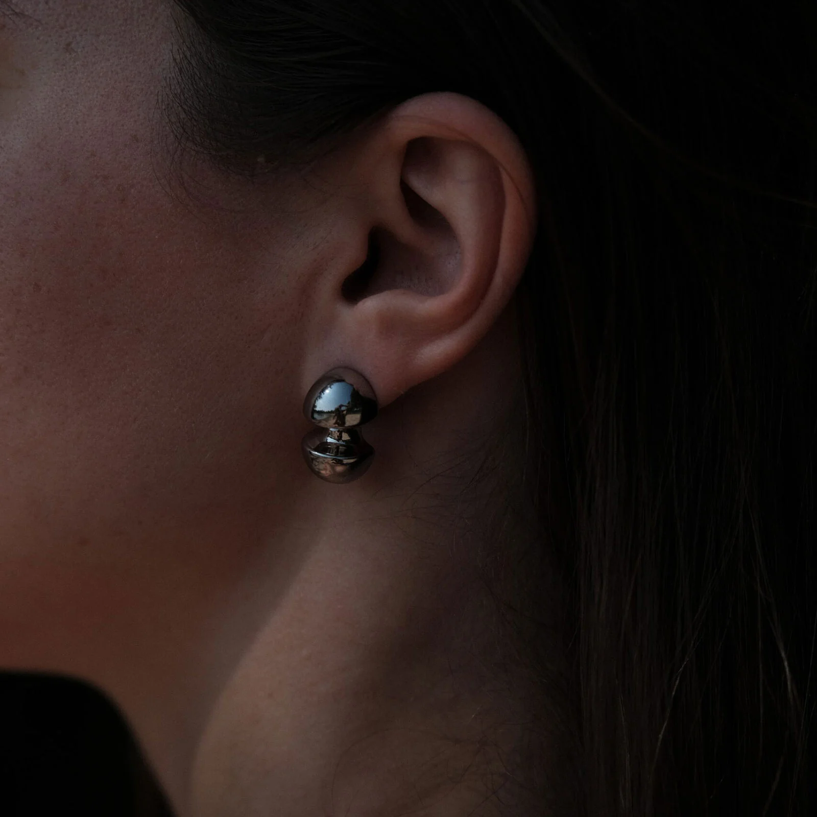 Bolo Earrings silver - Image 2