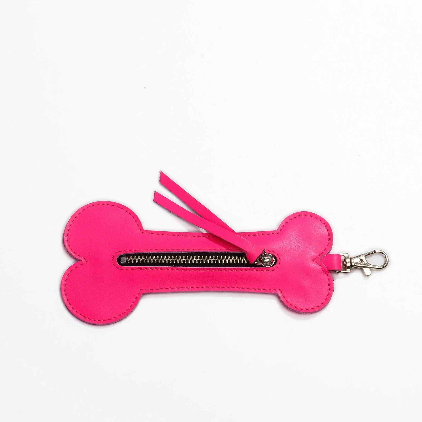 Bone Waste Bag Dispenser neon pink - Image 2