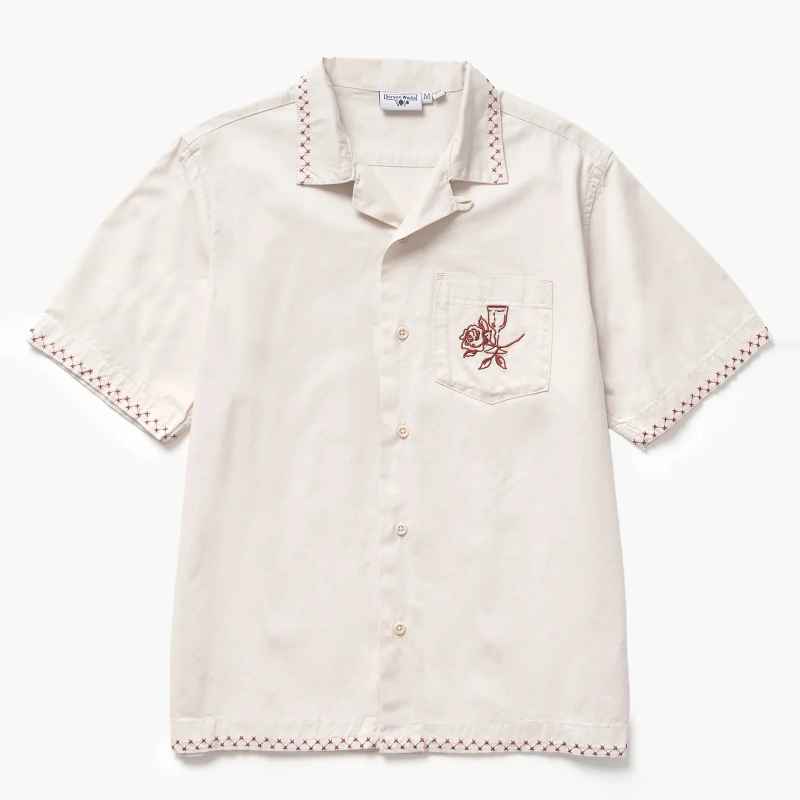 Border Shirt off white