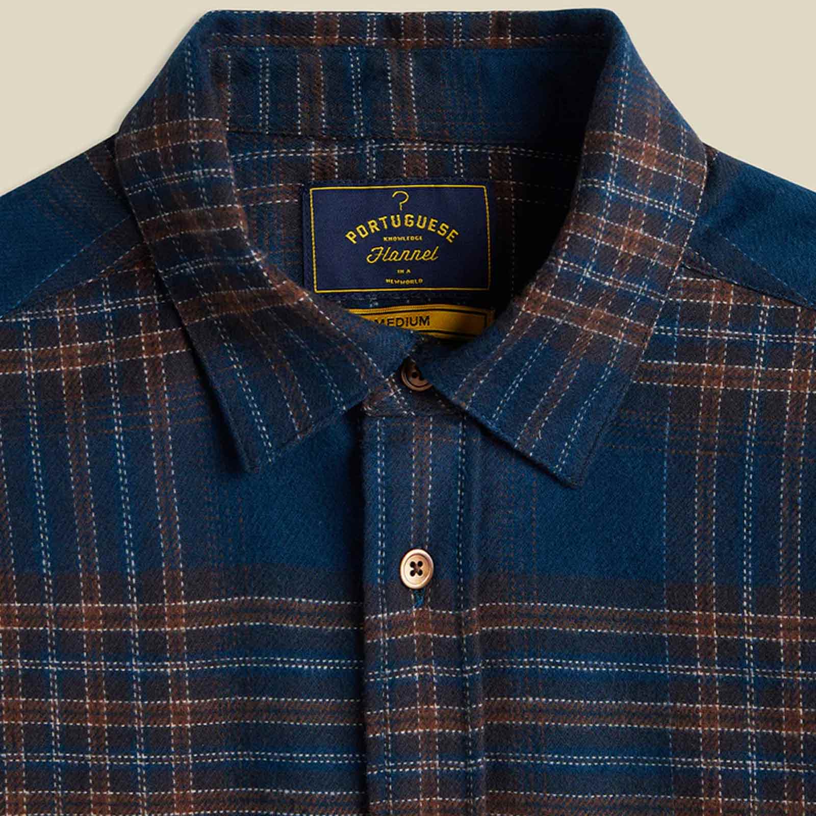 Bossa Flannel Shirt darkblue - Image 2