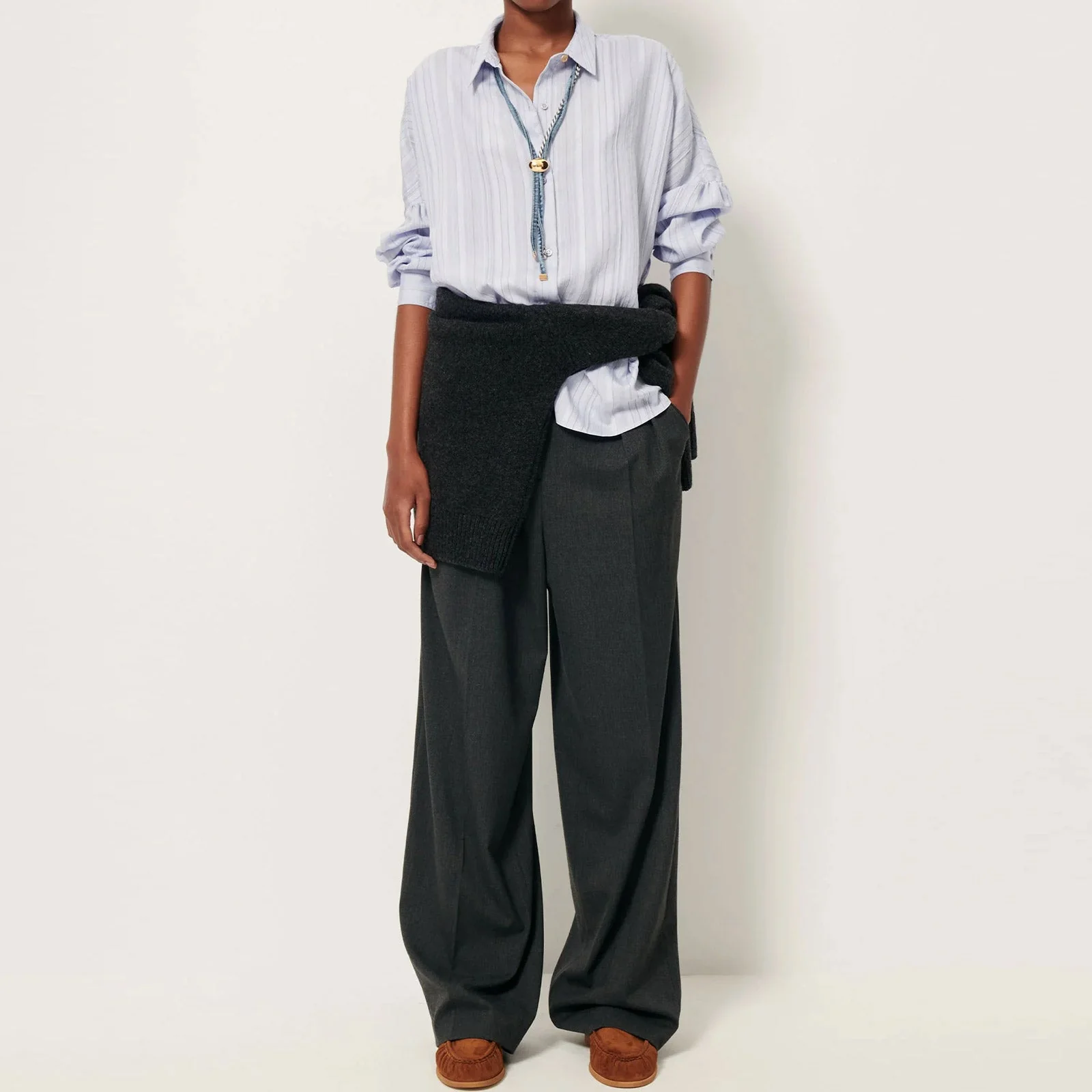 Botan Blouse celeste - Image 6