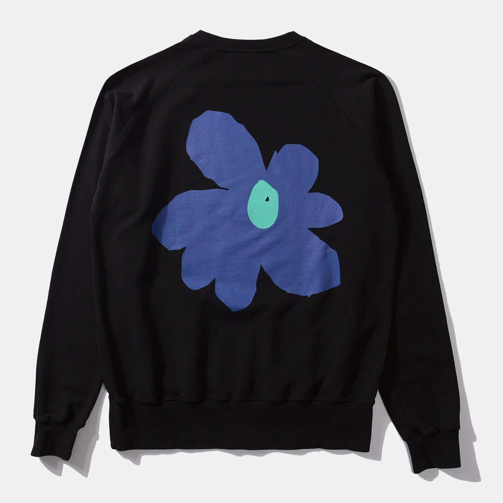 Botanic Sweatshirt plain black - Image 2