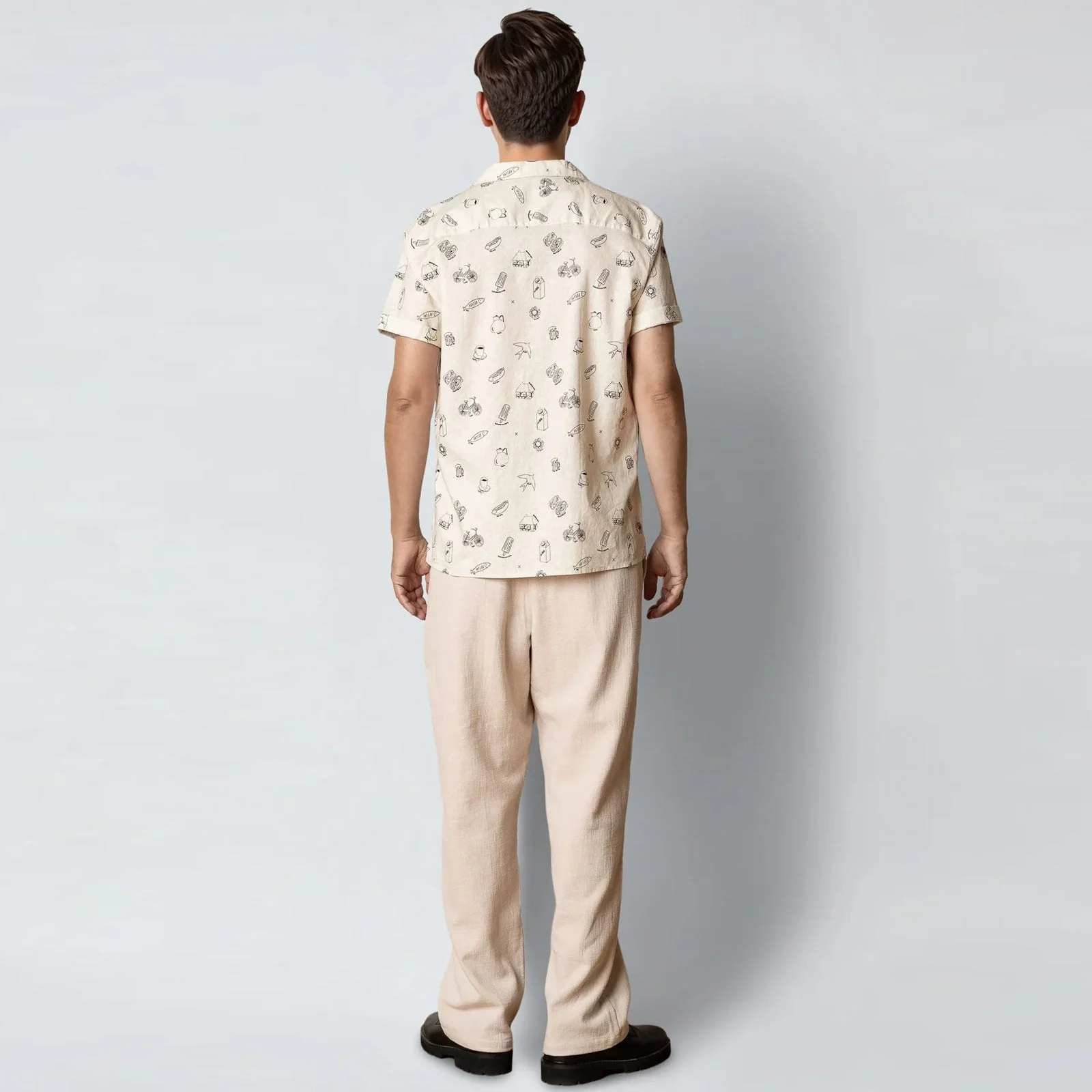 Bowling Magne S/S Shirt ecru - Image 2