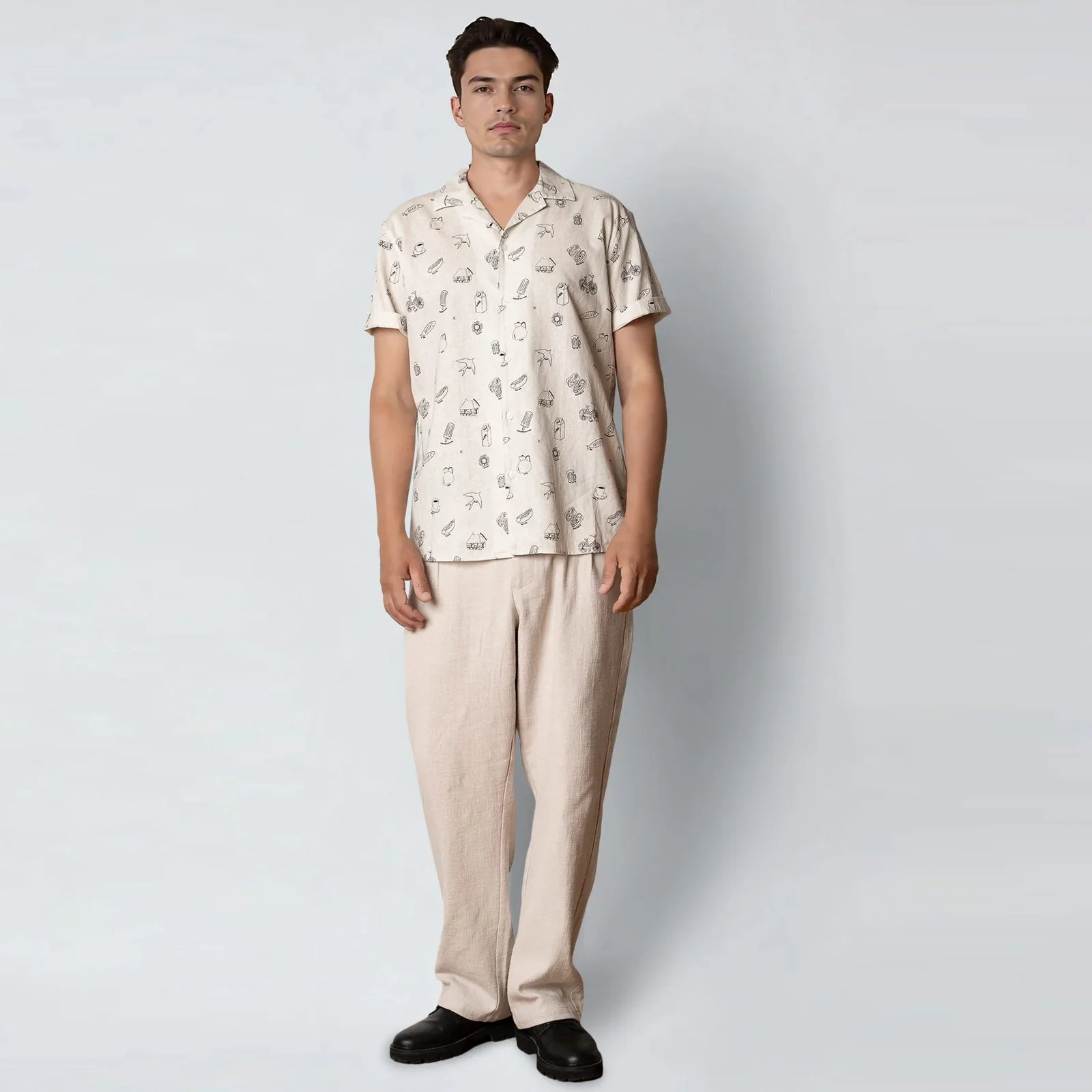 Bowling Magne S/S Shirt ecru - Image 3
