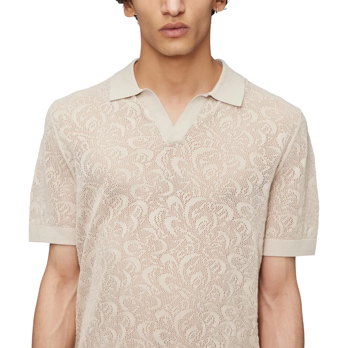 Braian Poloshirt 420146 beige - Image 5