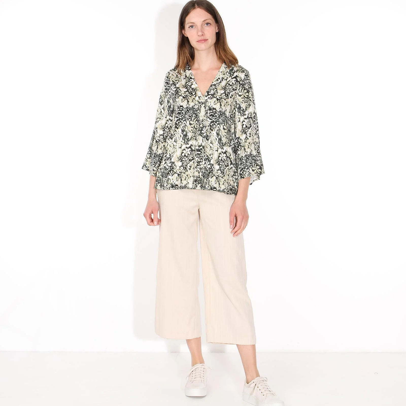 Branda Blouse deep forest - Image 3