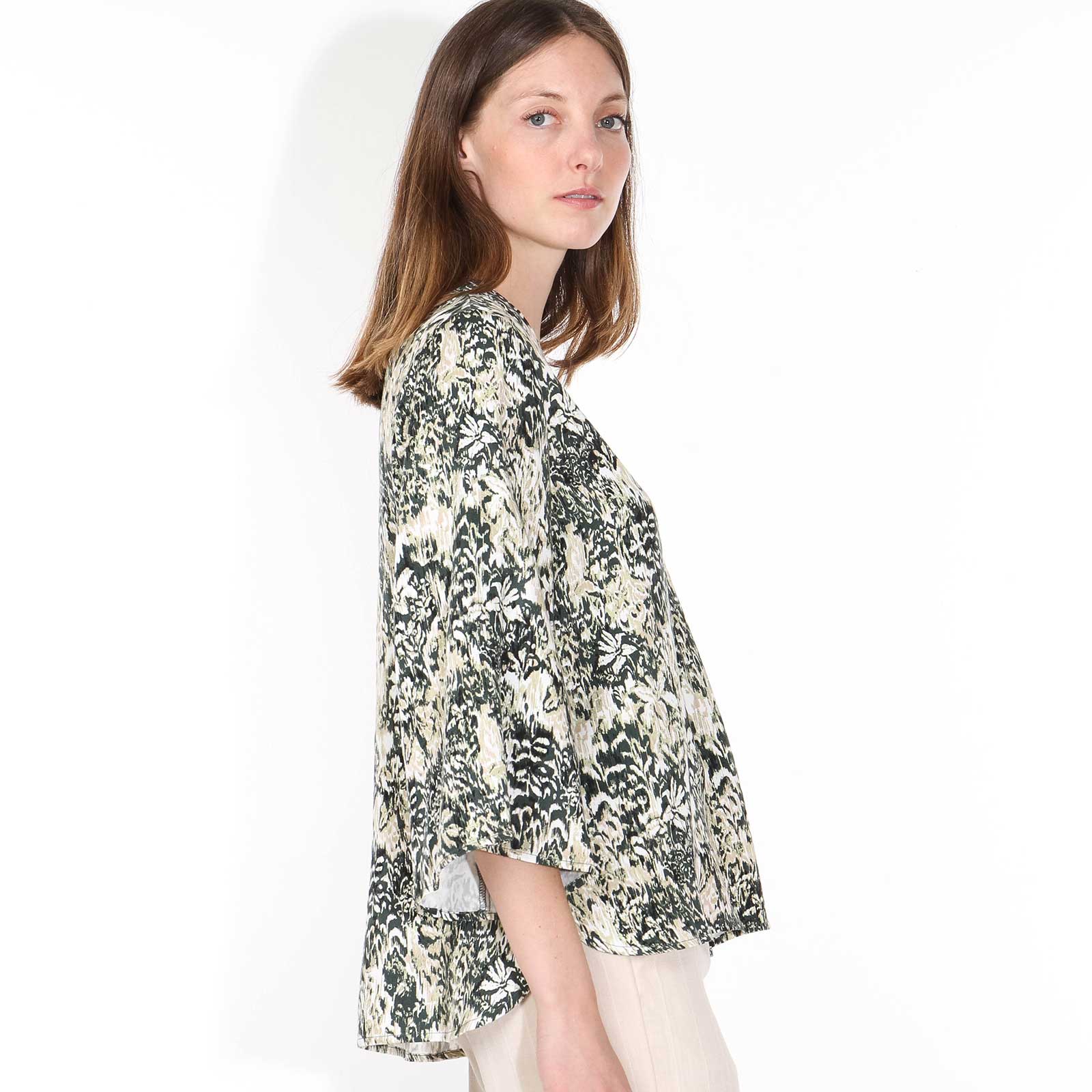 Branda Blouse deep forest - Image 4