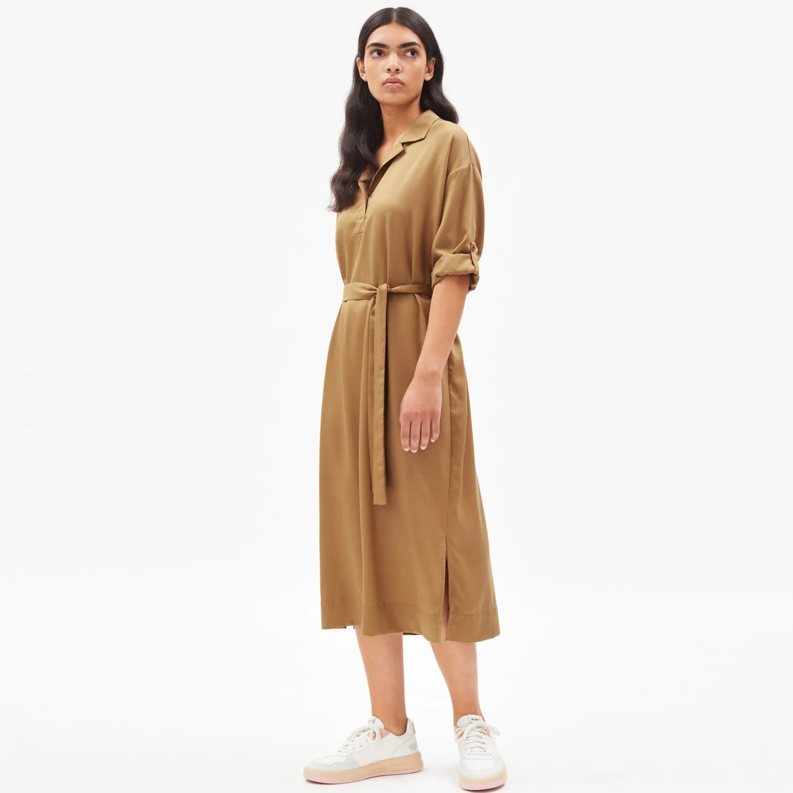 Brisaa Dress smoky almond - Image 2