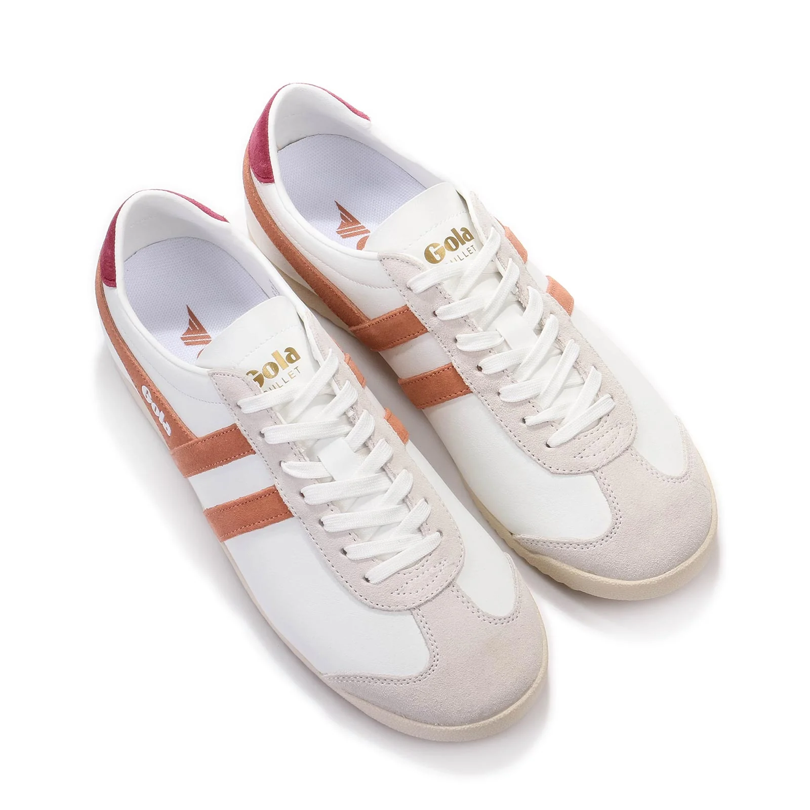 Bullet Pure white/terracotta/cerise - Image 4