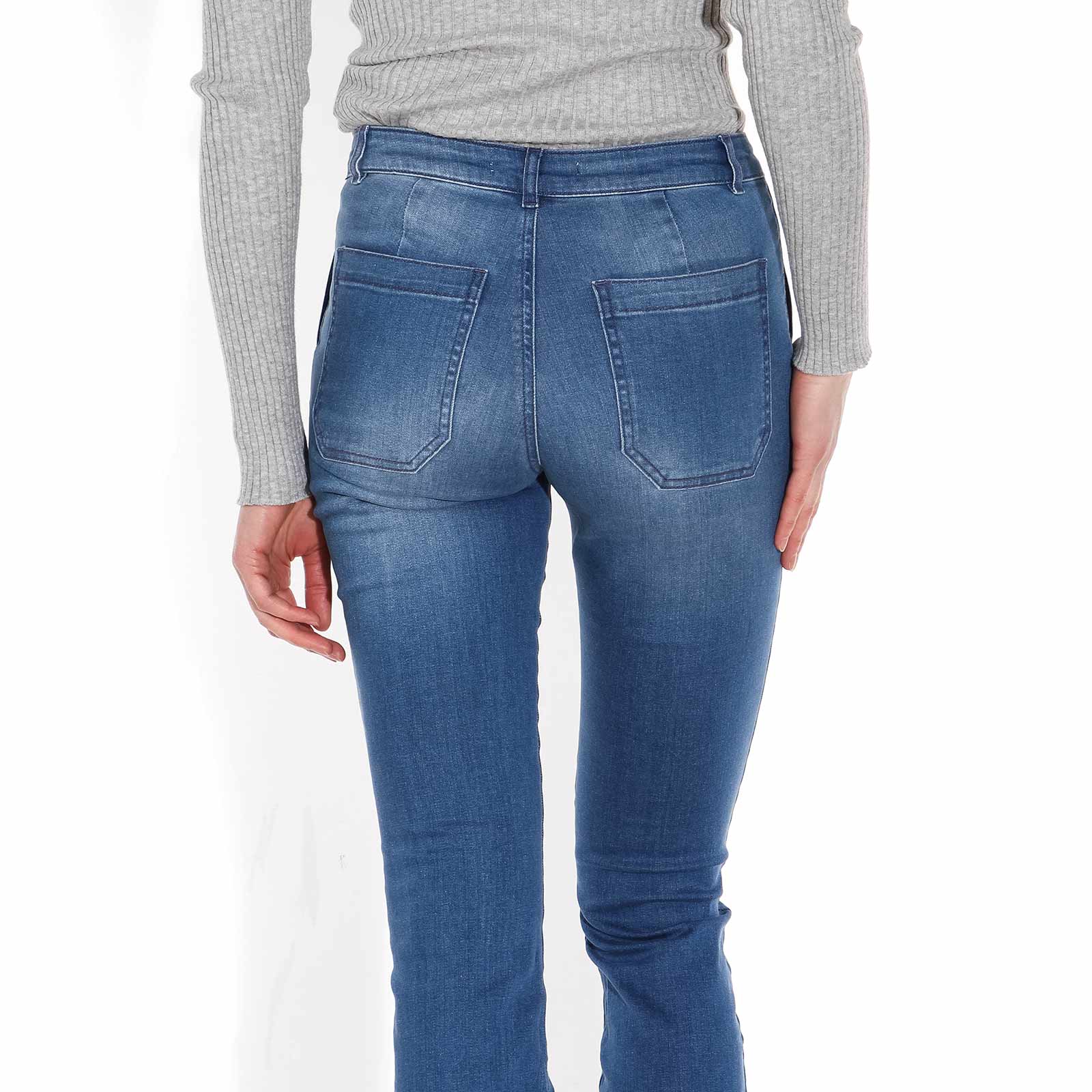 Leila Pant blue light denim - Image 4