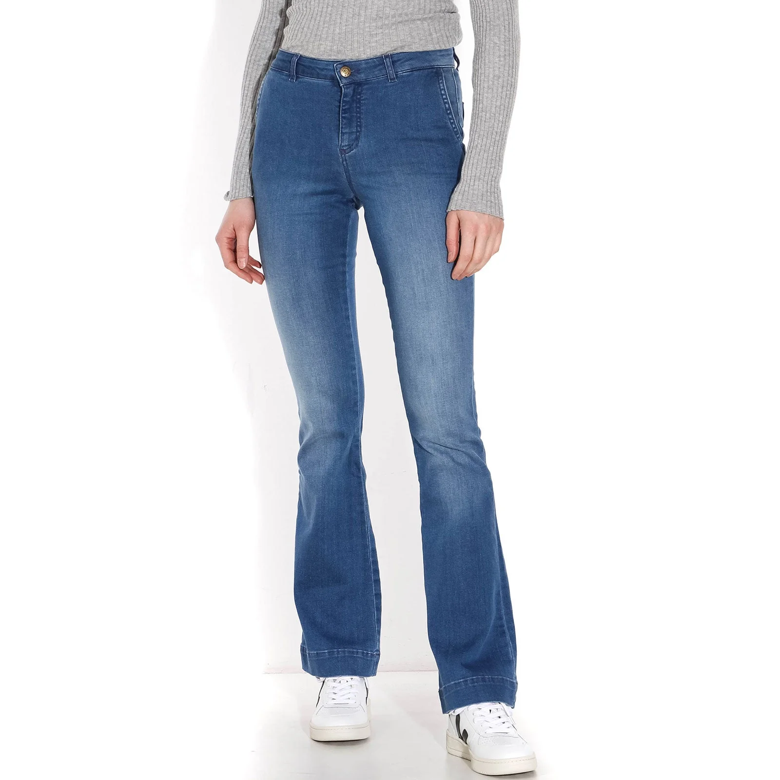 Leila Pant blue light denim - Image 5