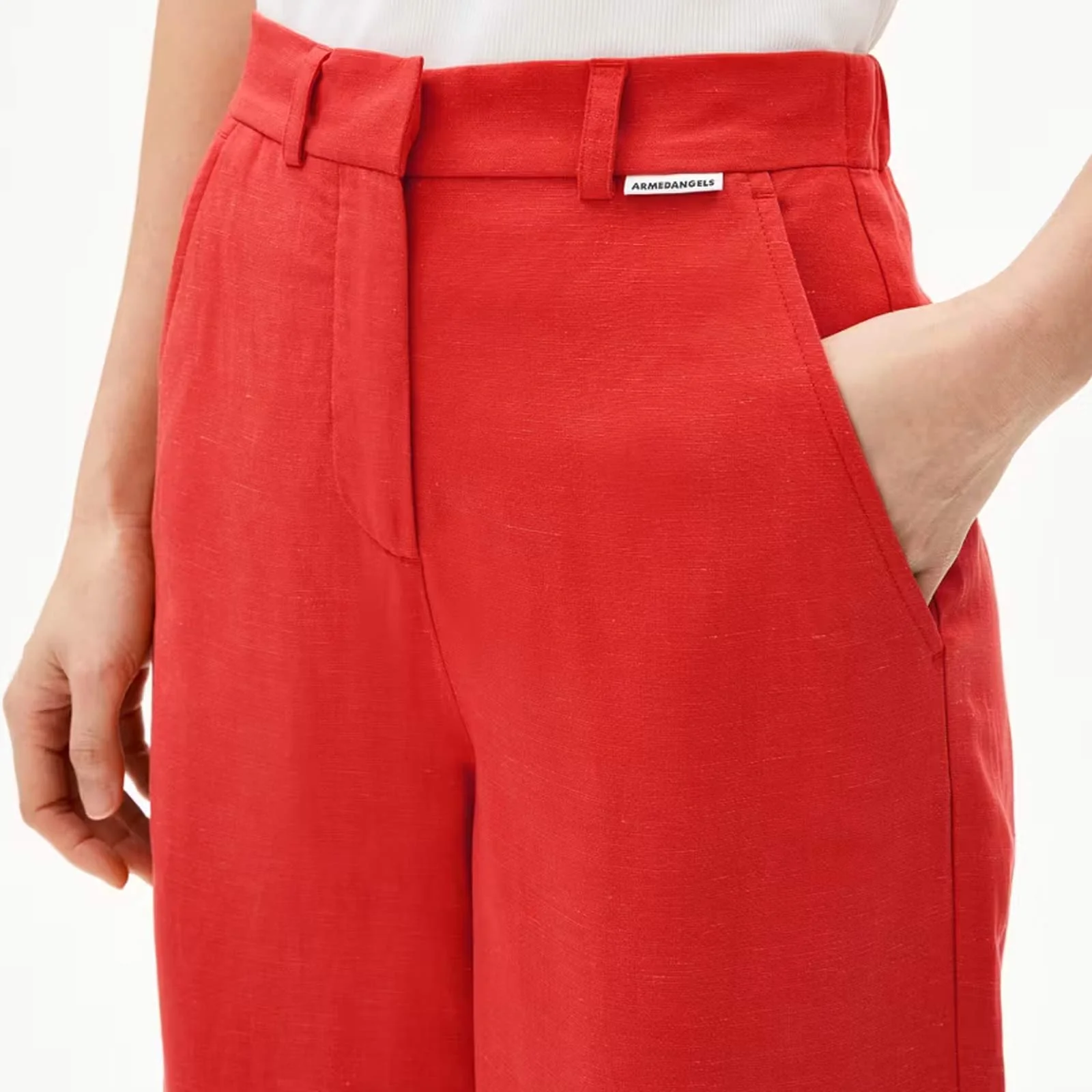 Caarunus Lino Pants coral blush - Image 4