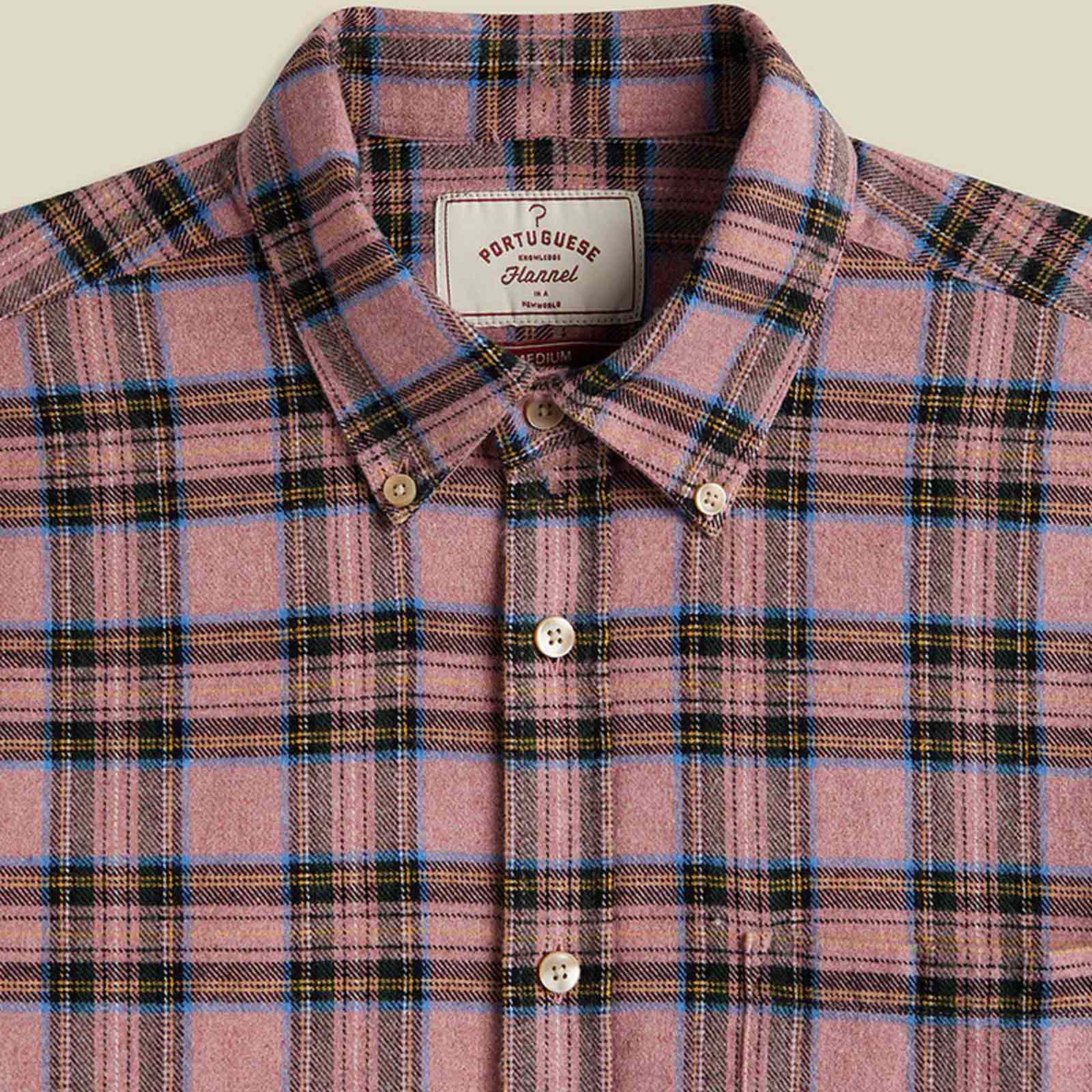 Cais Flannel Shirt rose - Image 2