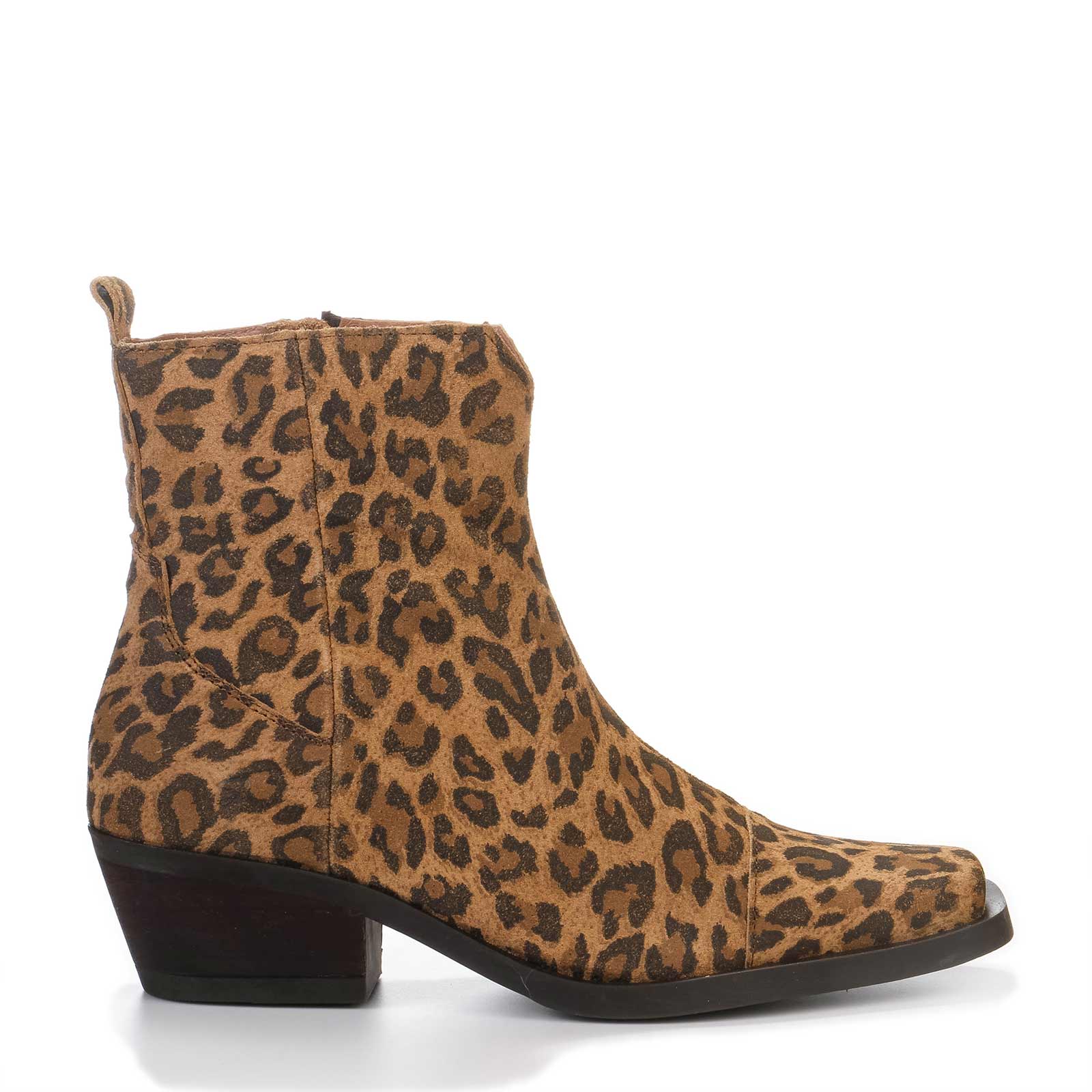 Calamity S Boots leopard suede