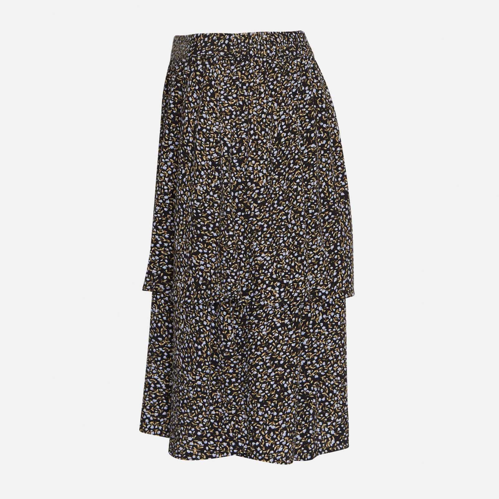 Callia Morocco Skirt AOP black flower - Image 4