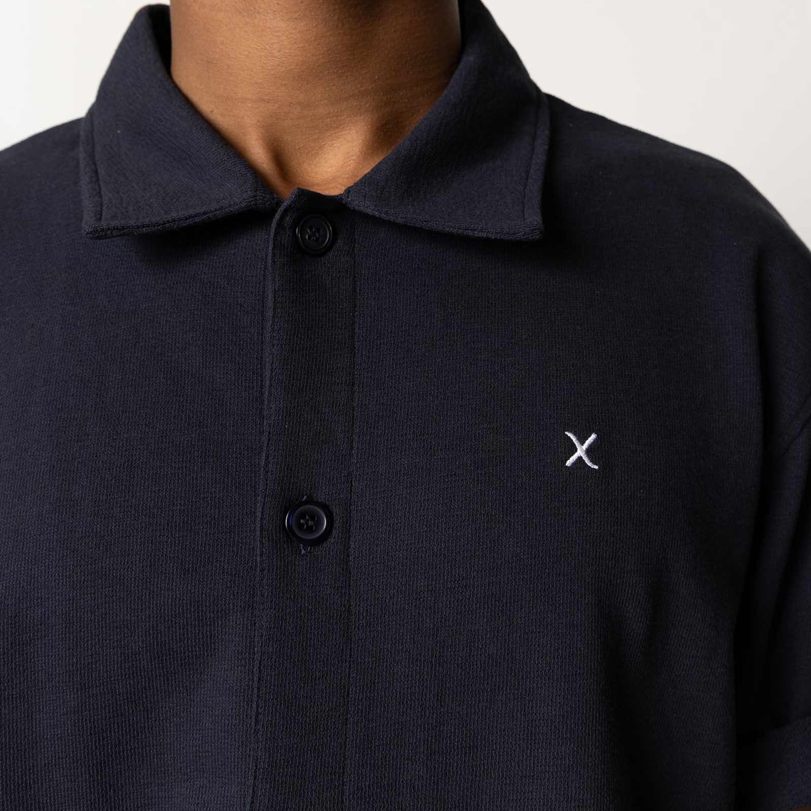 Calton Structured SS Shirt dark navy - Image 3
