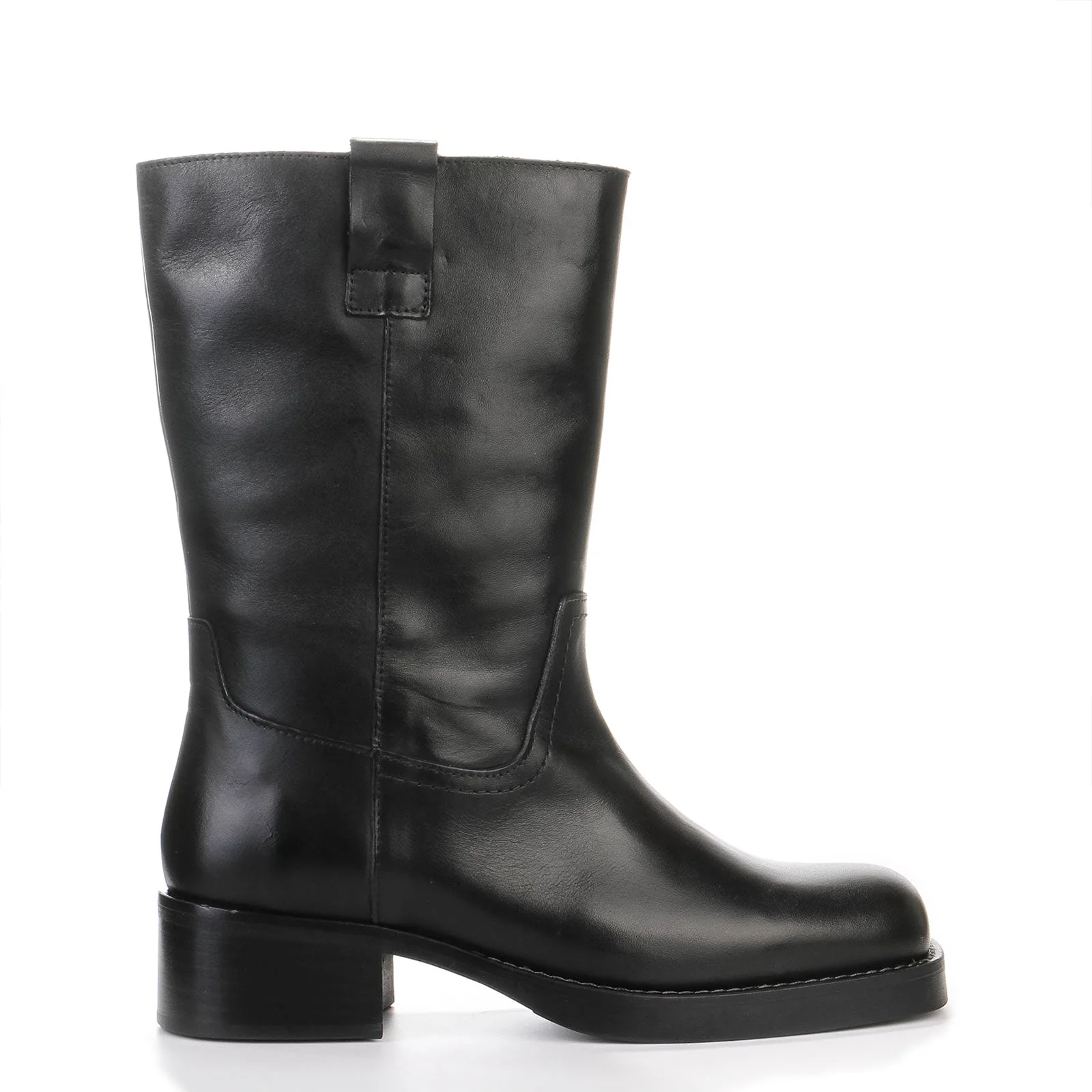 Cameron Boots black leather