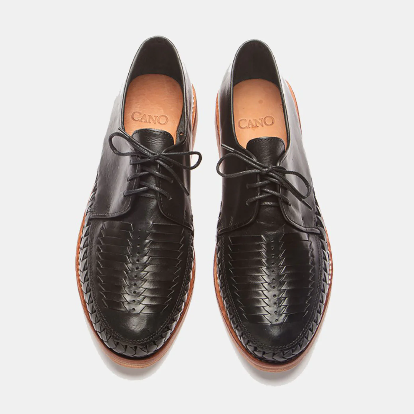 Zapata Leather Sole Shoe black - Image 2