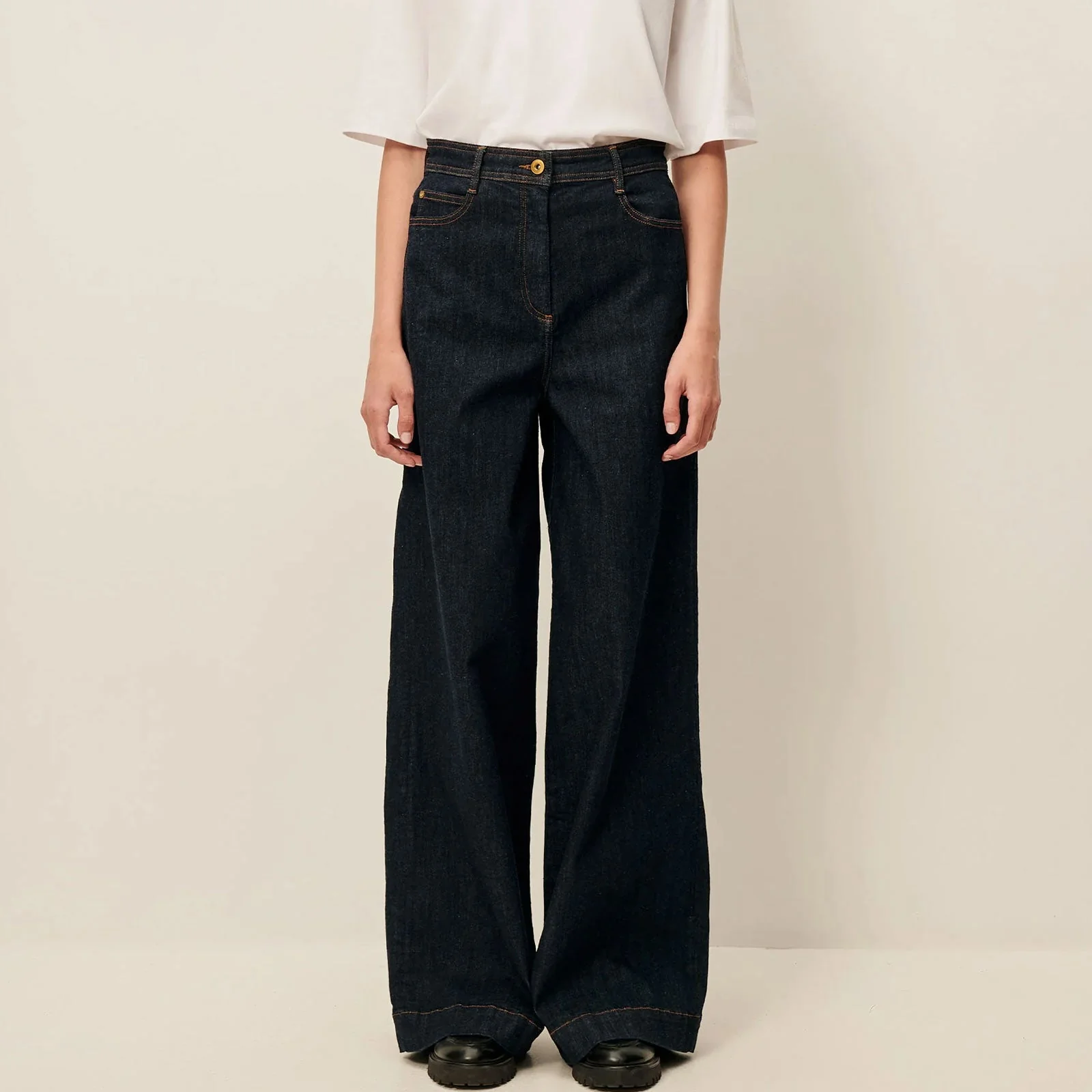 Captain Denim Pants rince