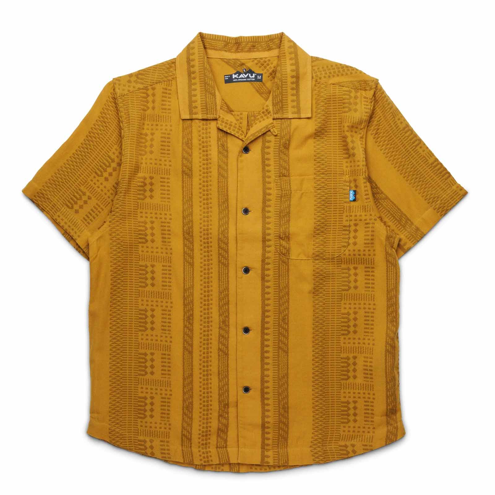 Castaway Short Sleeve Shirt wood dobby