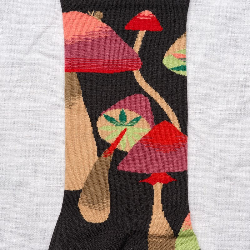 Champignons faux noir Socks CU801 - Image 3