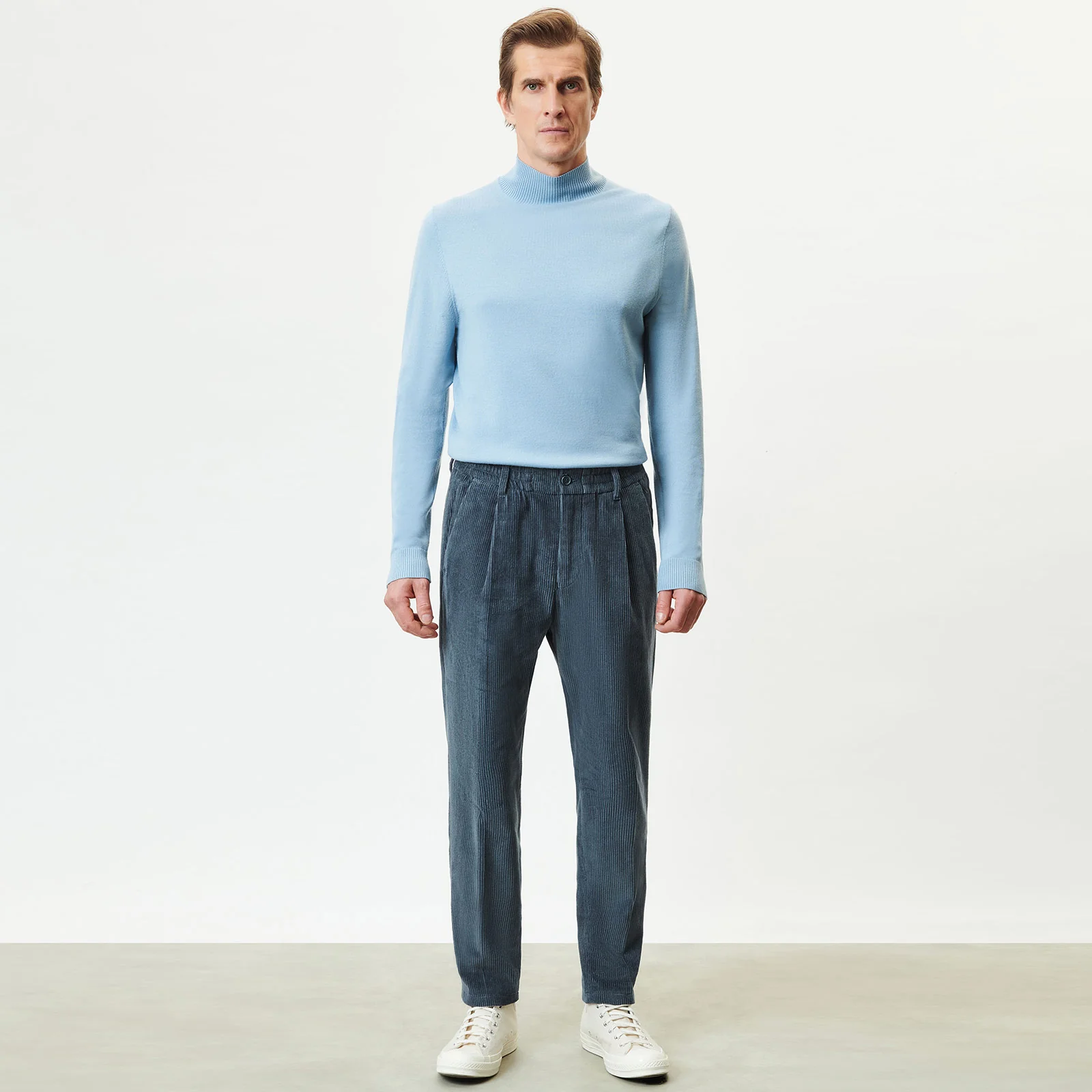 Chasy Cord Pants dark blue - Image 2