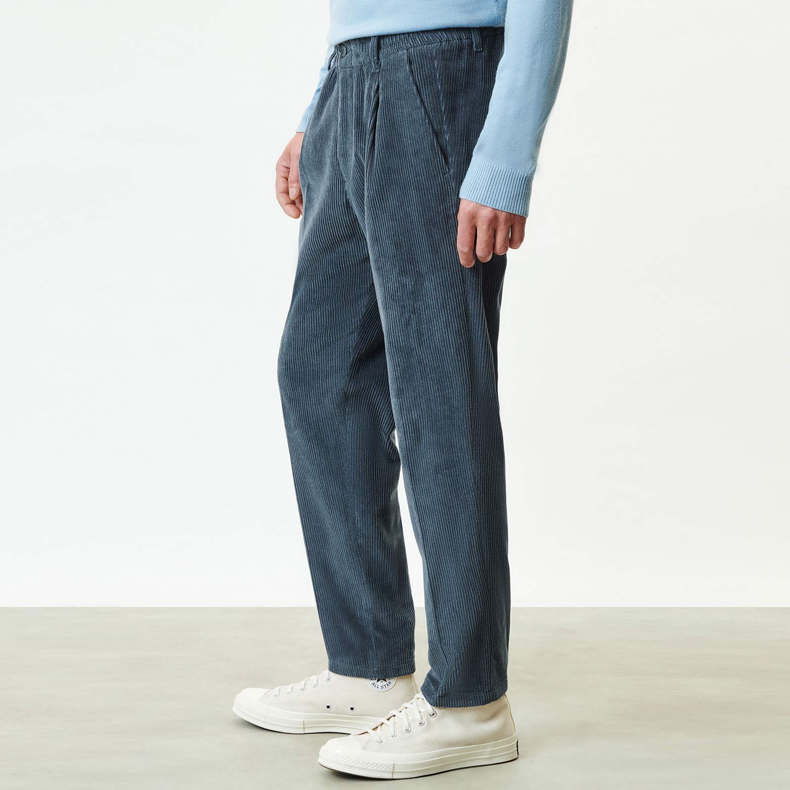 Chasy Cord Pants dark blue - Image 4