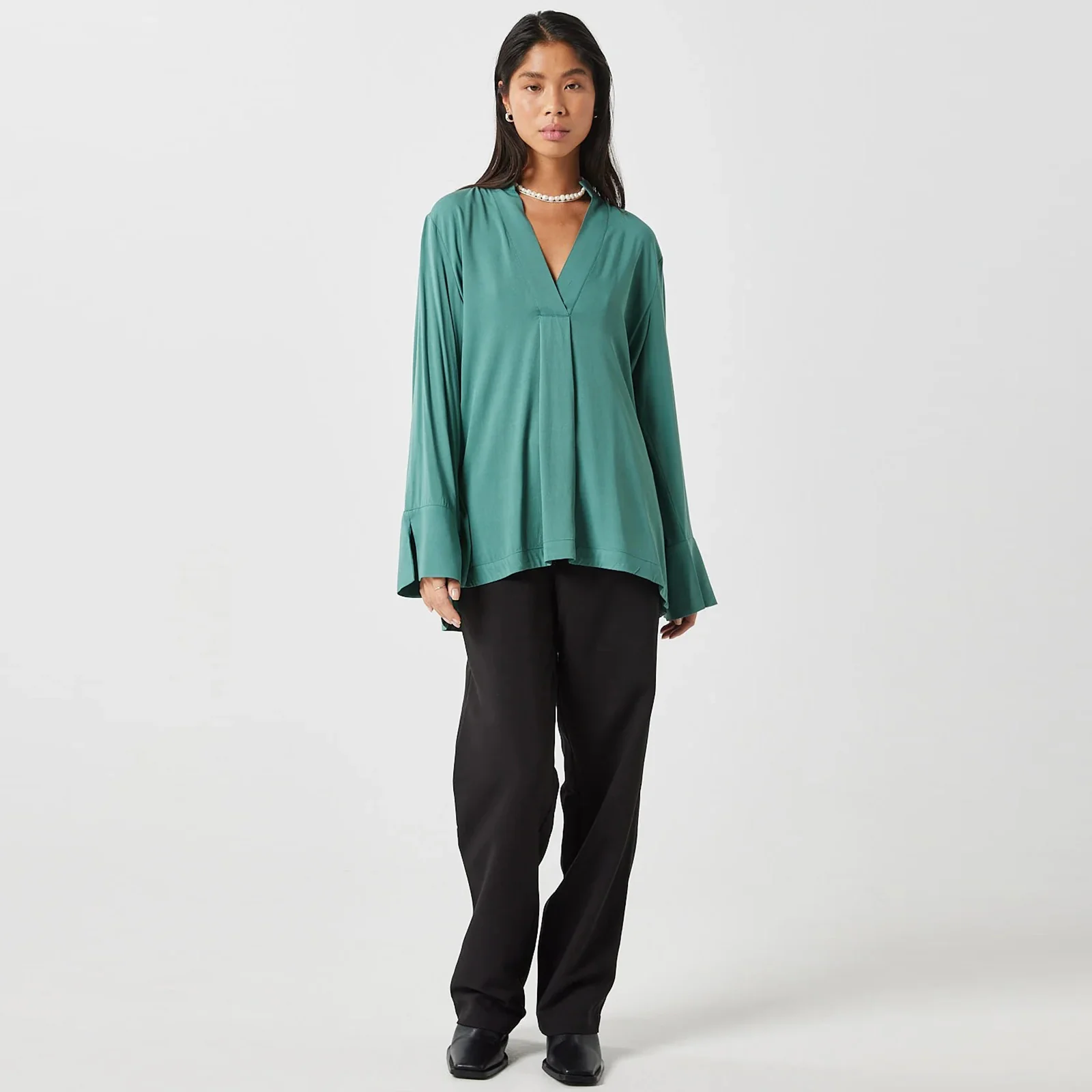 Cilles Blouse sagebrush green - Image 2