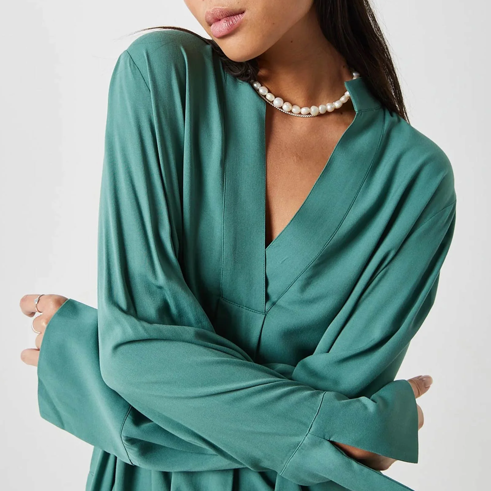 Cilles Blouse sagebrush green - Image 4